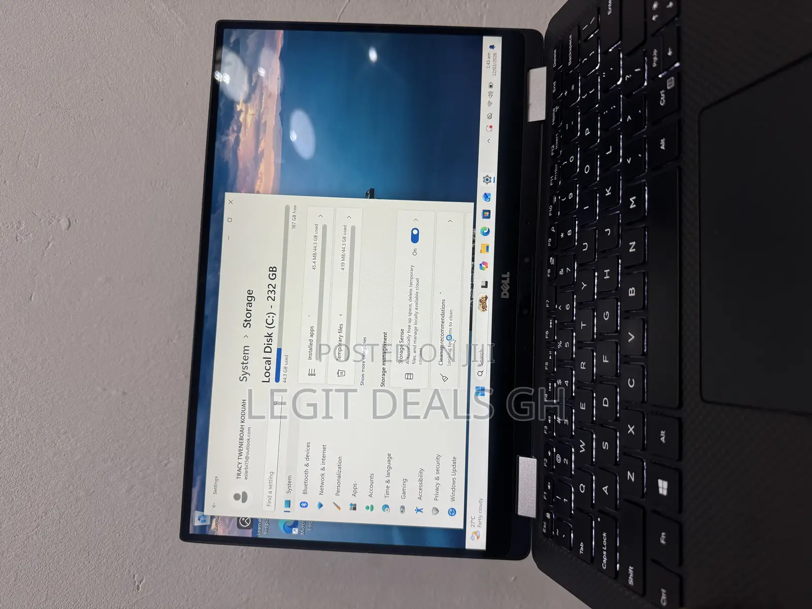 Laptop Dell XPS 13 8GB Intel Core i5 SSD 256GB