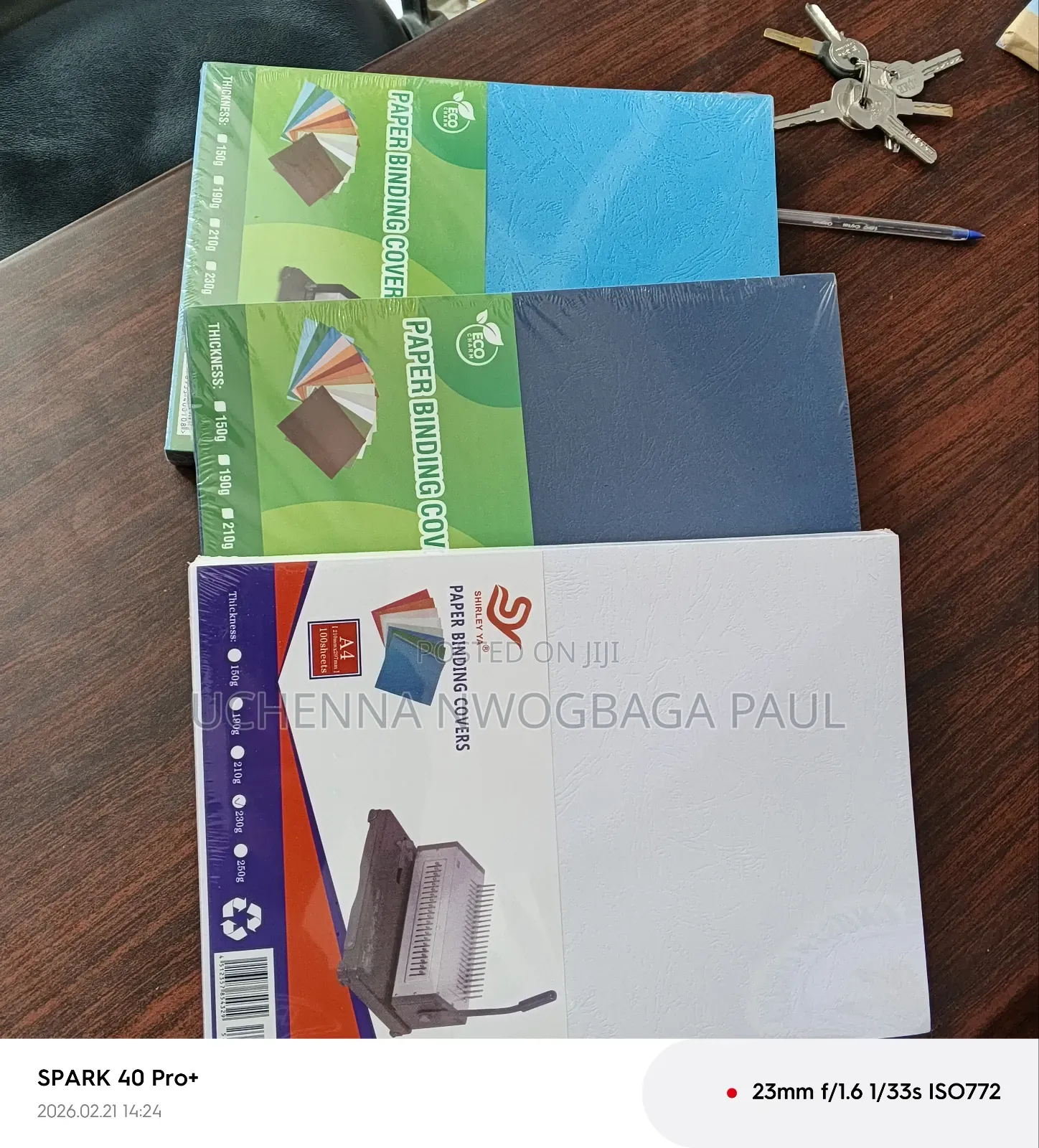 A4 Card Paper Cover 10 Packs