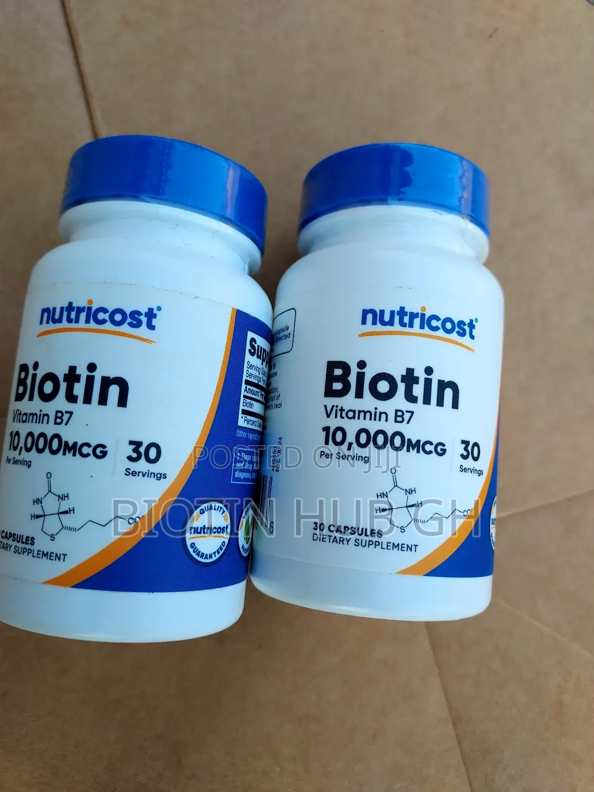 Nutricost Biotin 10,000mcg 30caps