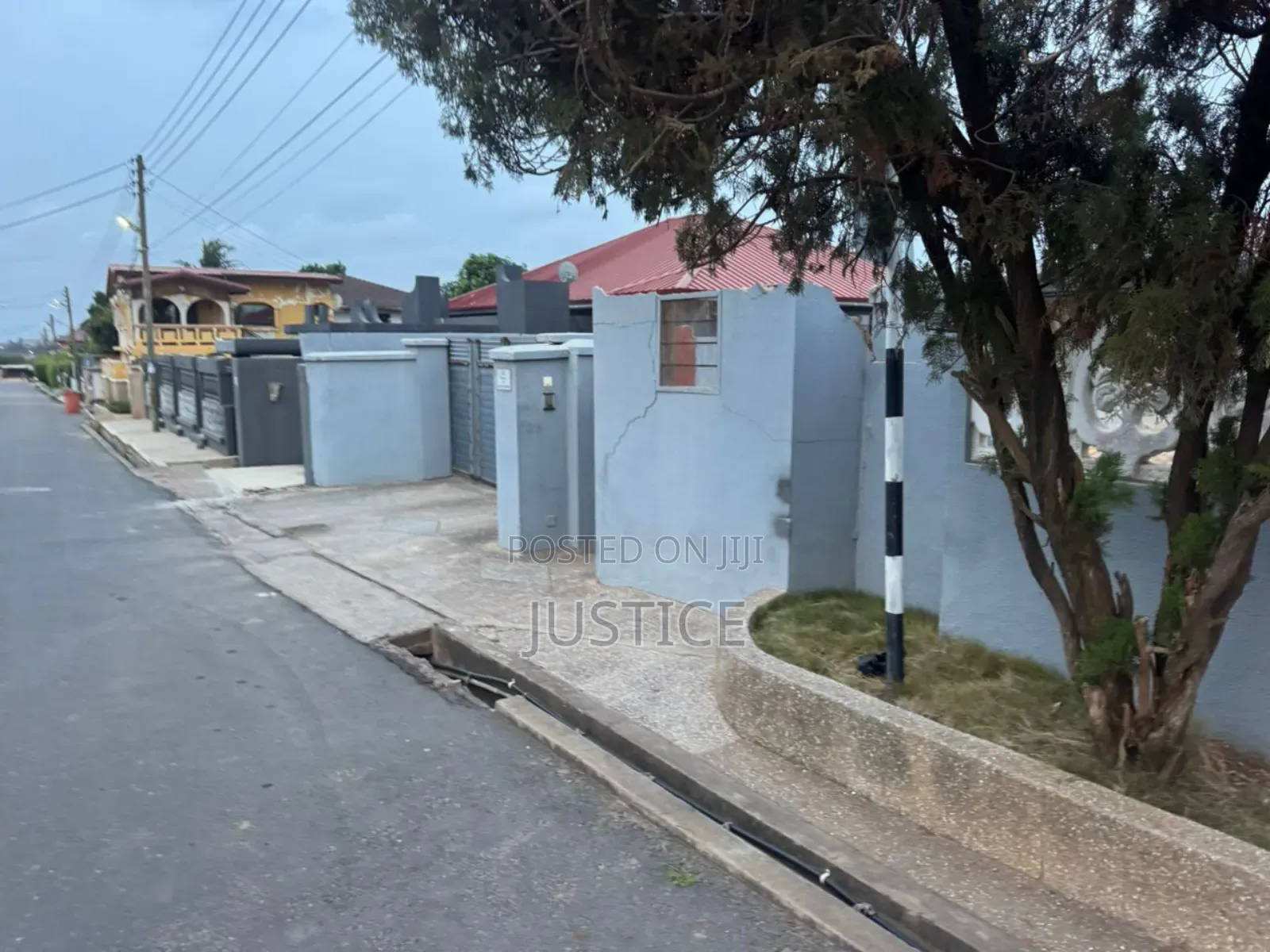 100 by 100 Walled Land for Sale Achimota