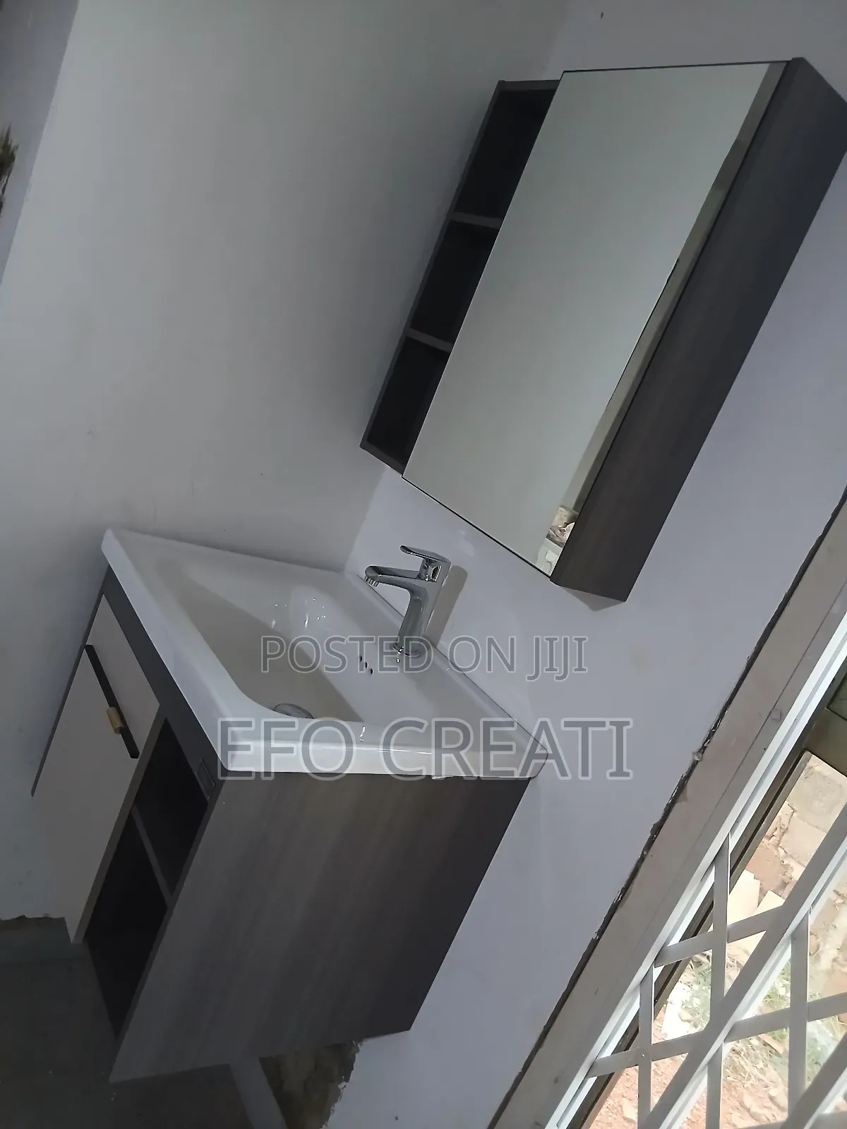 Installation of Cabinet Basin (Plumbing)