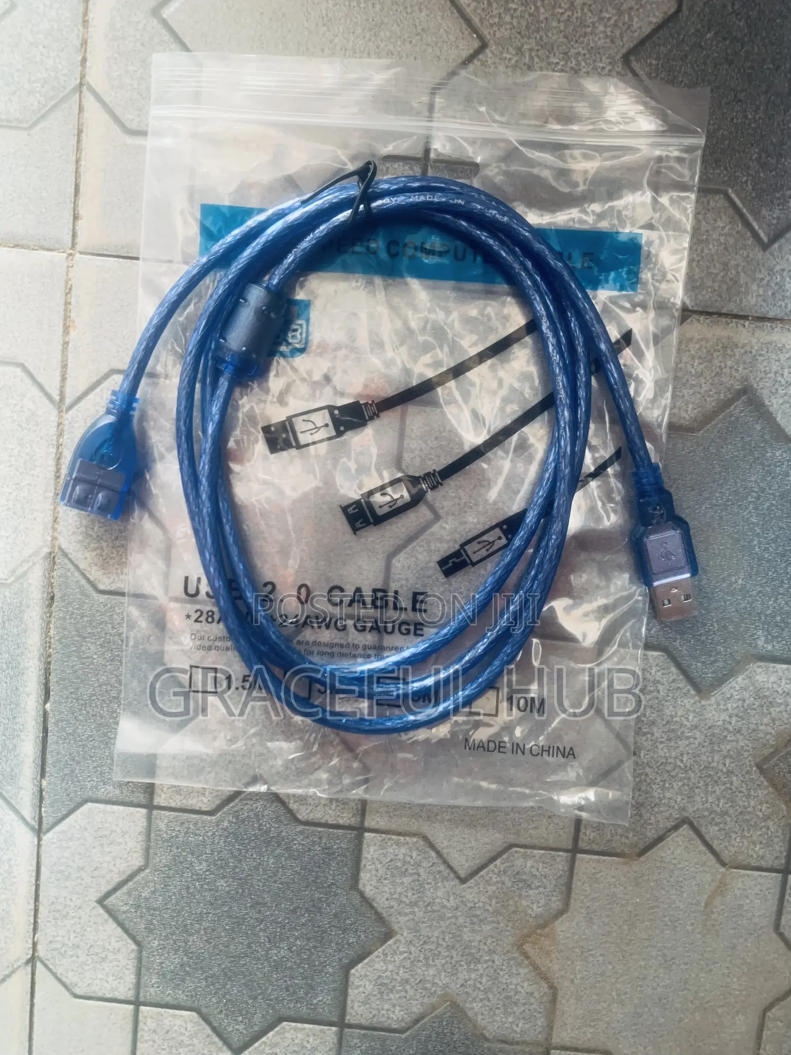 2.0 Usb Extension Cable 1.5m