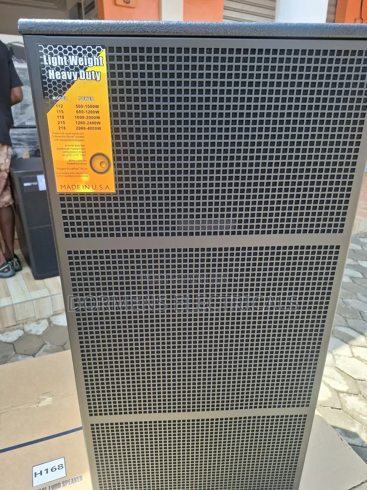 Elector Voice Full Range Speaker