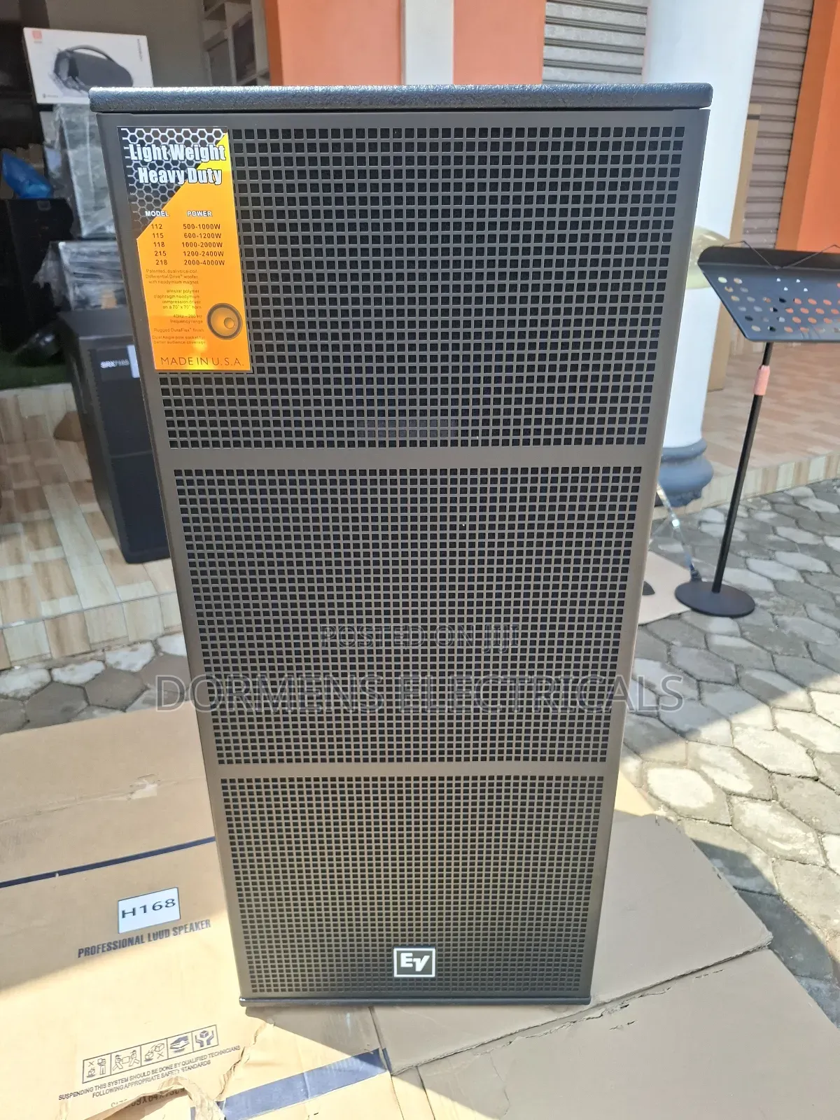 Elector Voice Full Range Speaker