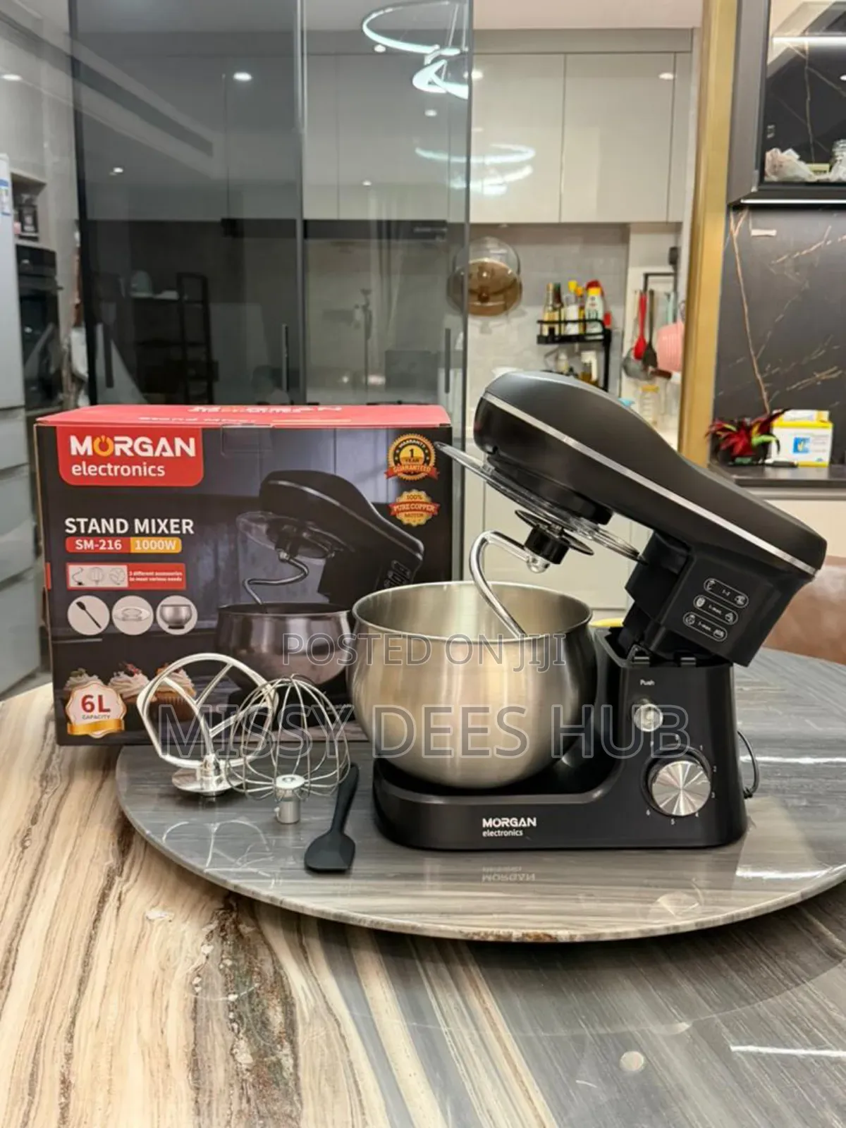 6l Stand Mixer From Morgan Electronics