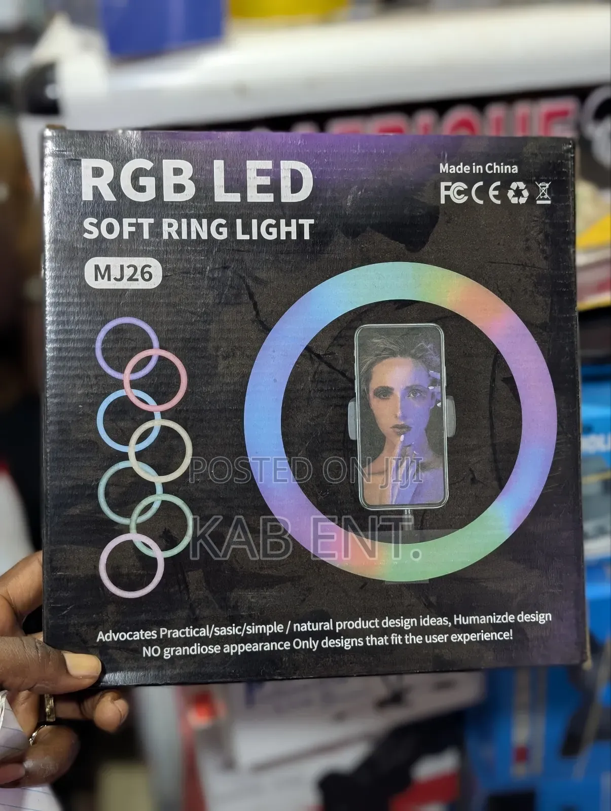 Ring Light With Tripod Stand (10-22 Inches)