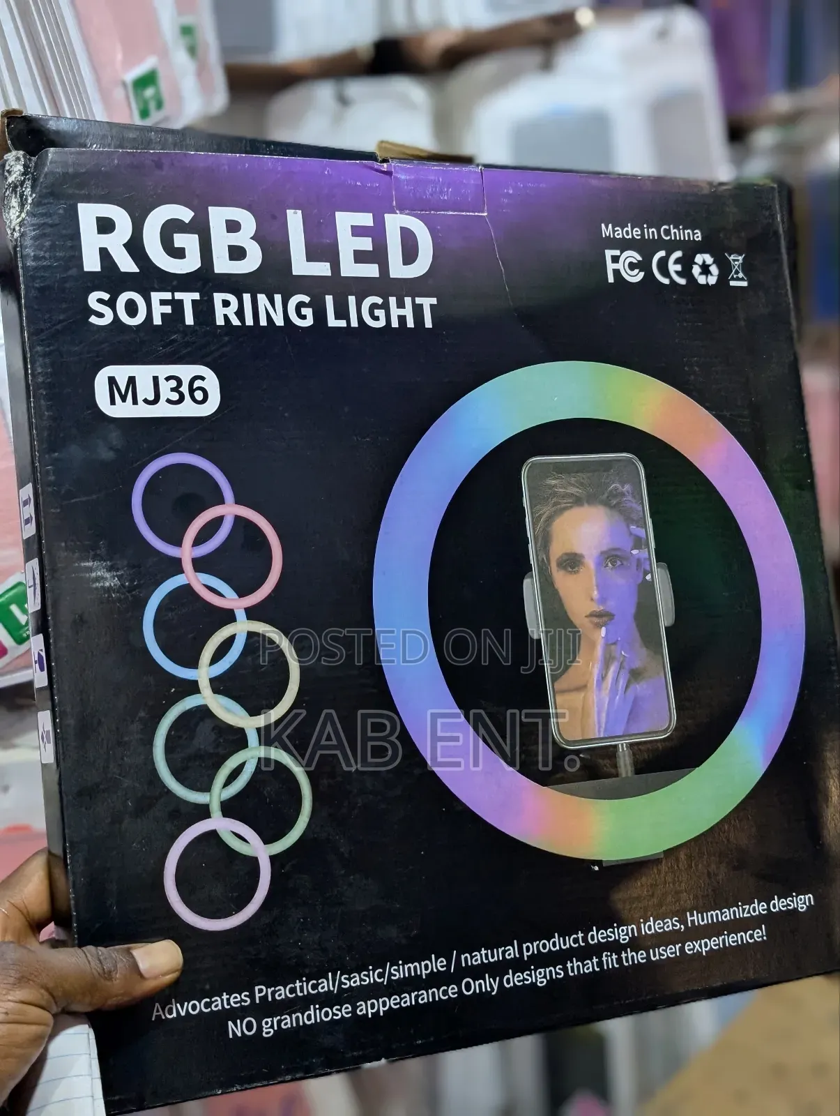 Ring Light With Tripod Stand (10-22 Inches)