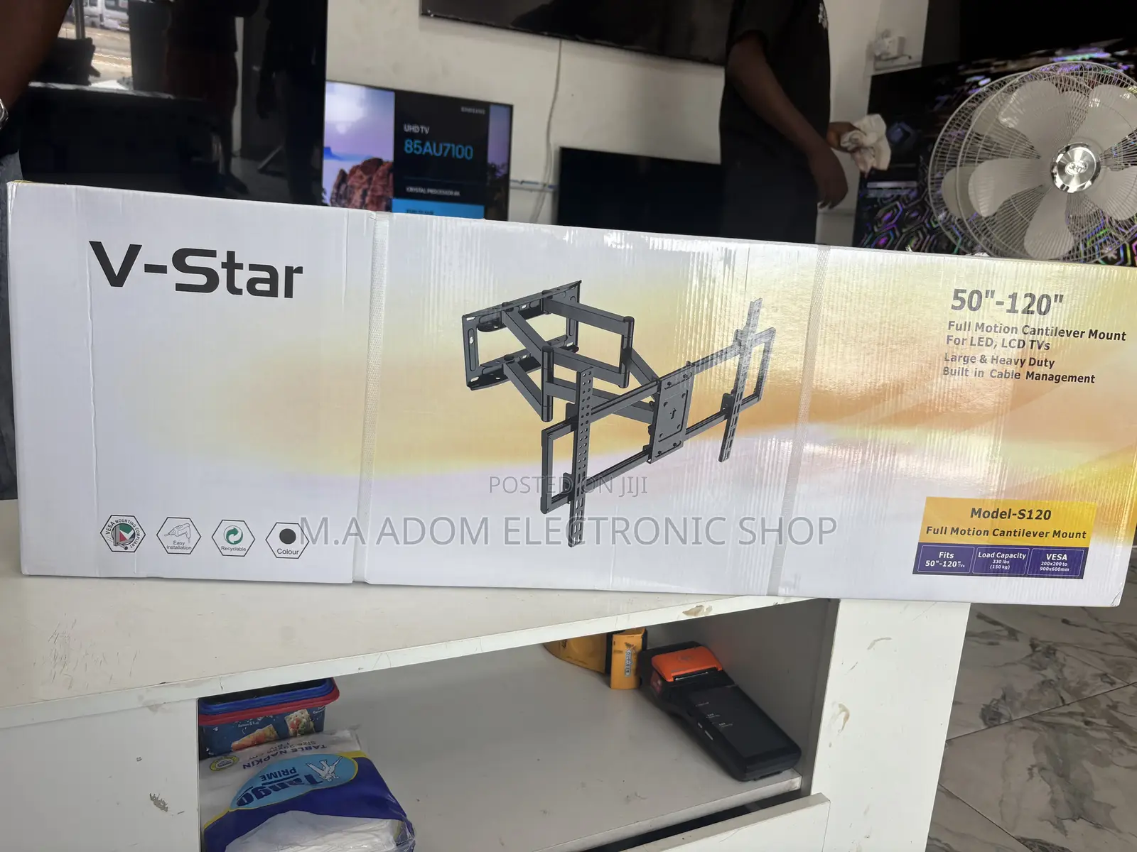 V Star Adjustable Mount Suitable For Large Led Tv Screen 32”-120”