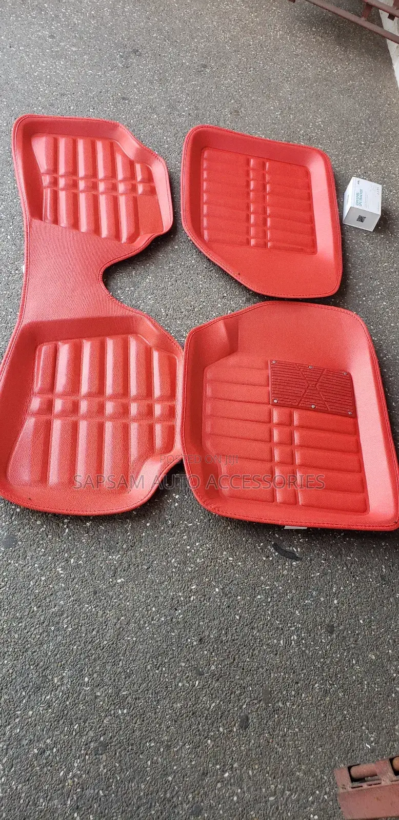 Design Leather Floor Mat for Salon Cars 