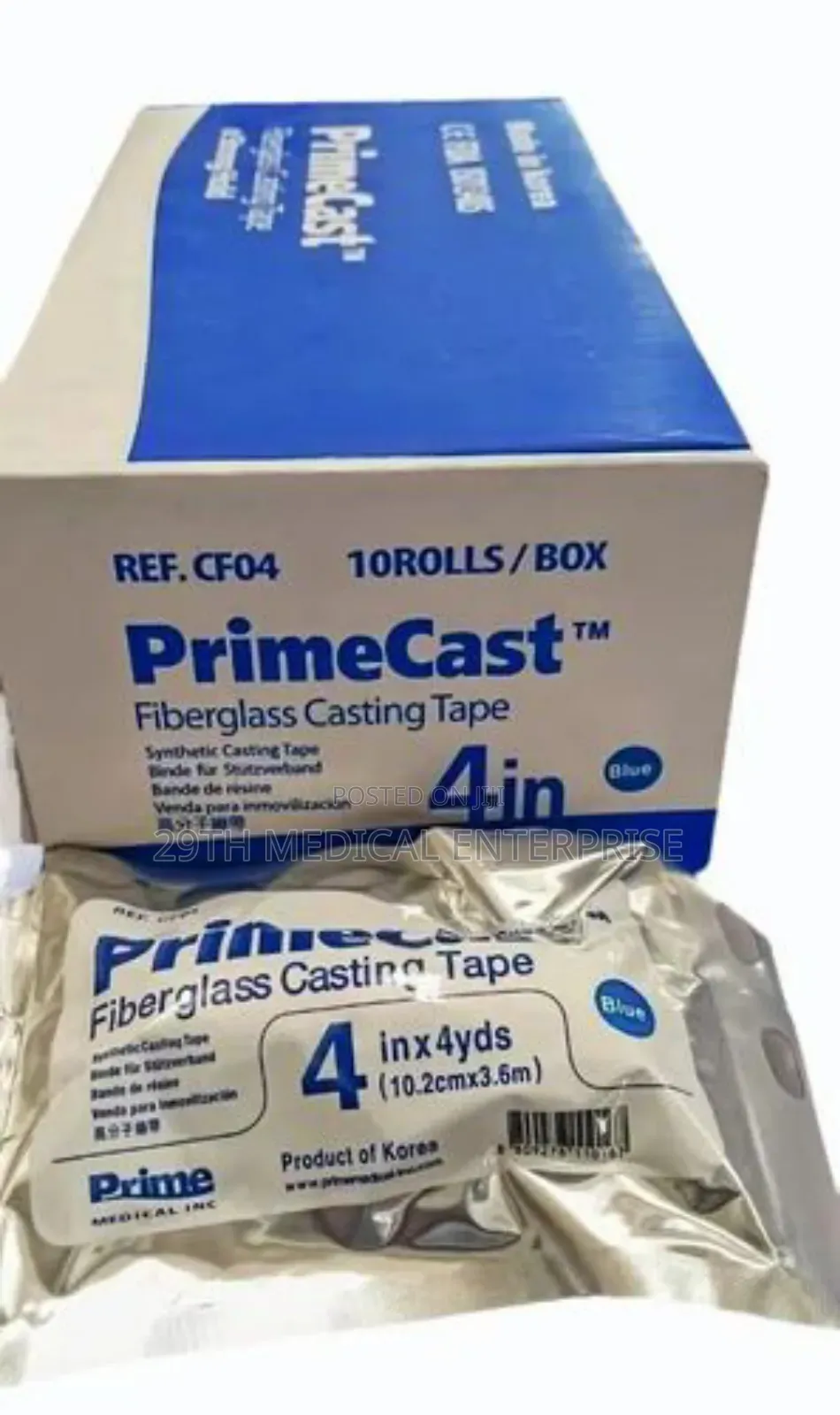 Fiberglass Casting Tape (Prime Cast 4")