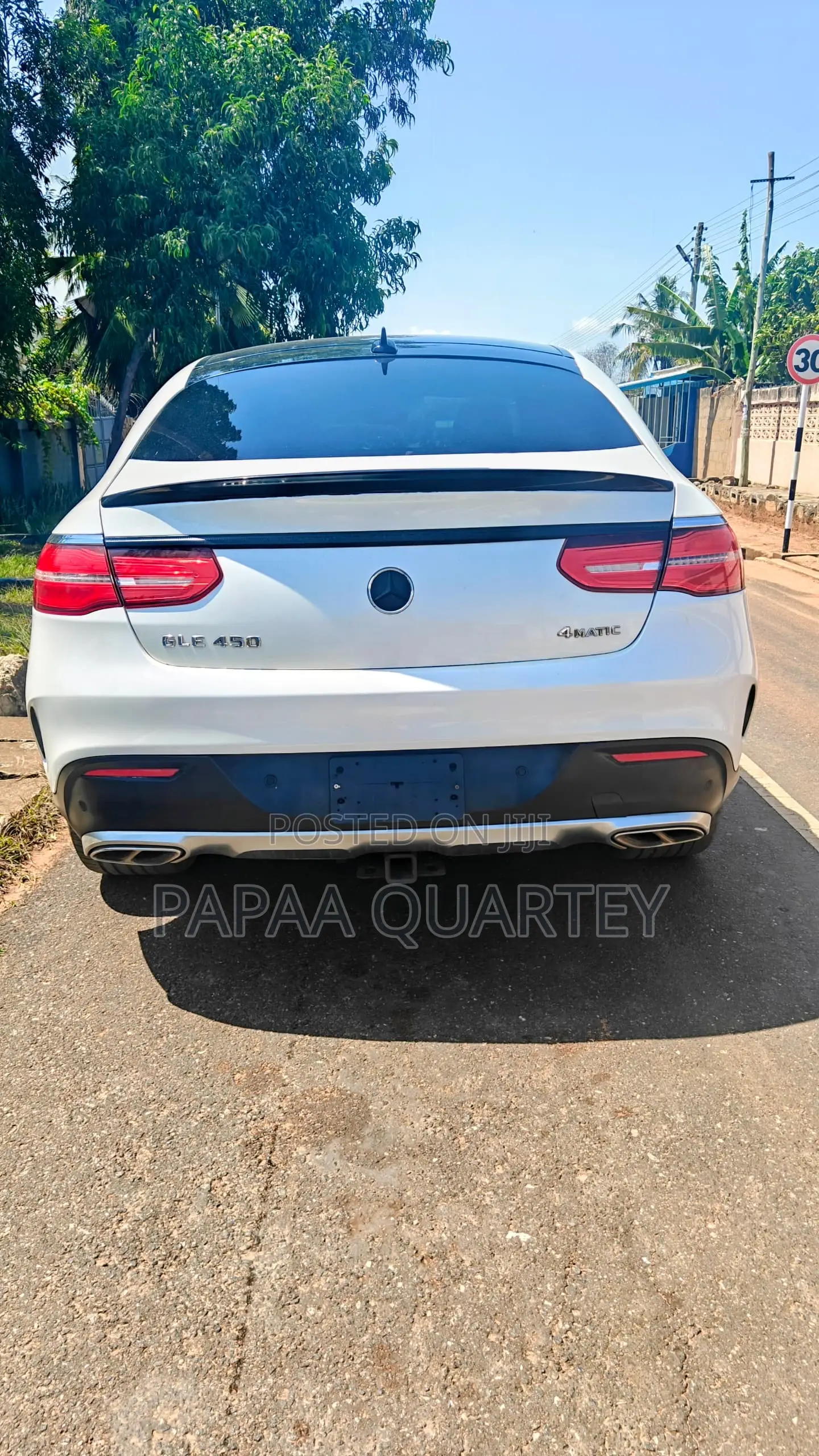Mercedes-Benz GLE-Class 2016 White