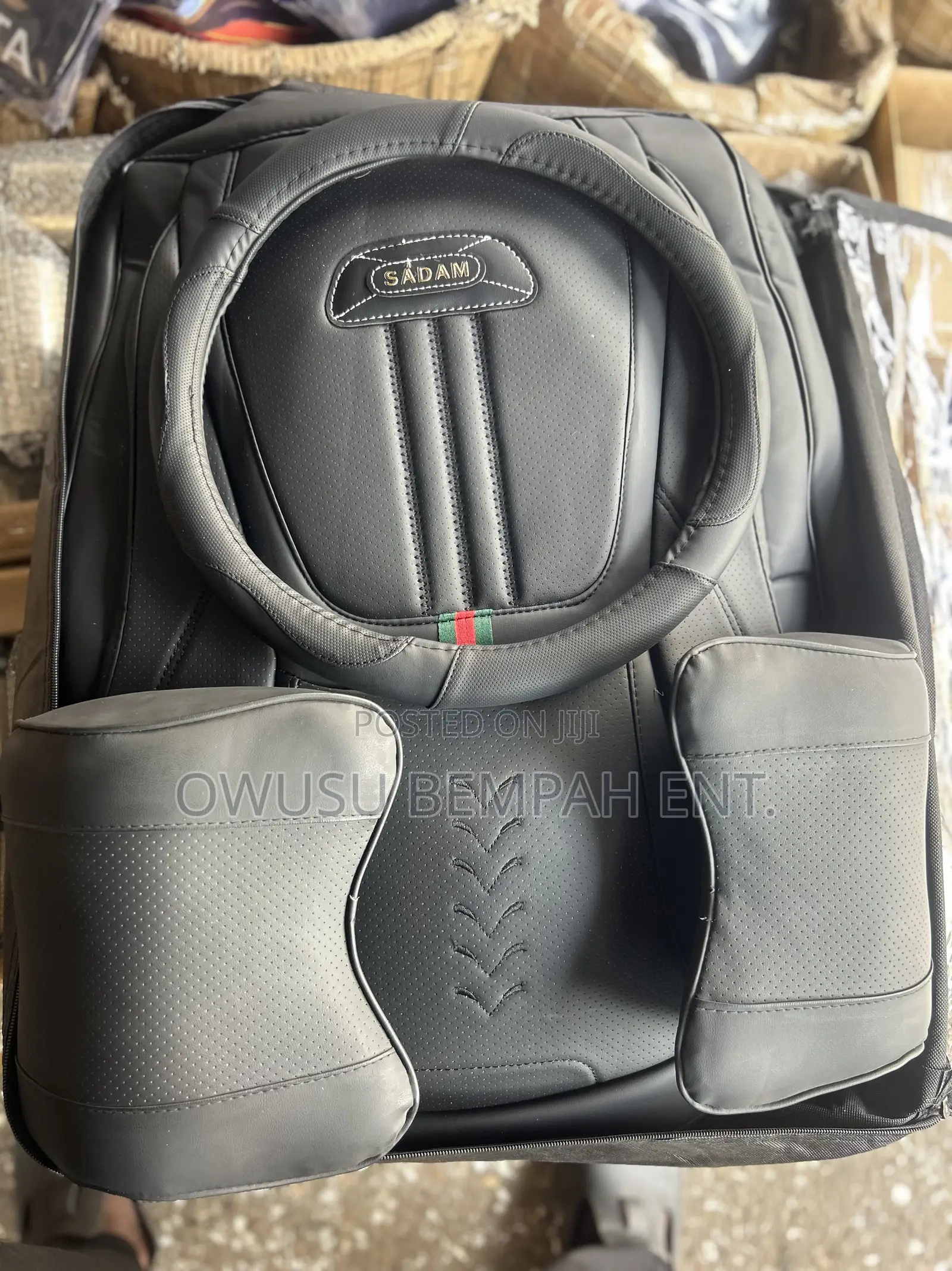 4-d Black Seat Covers