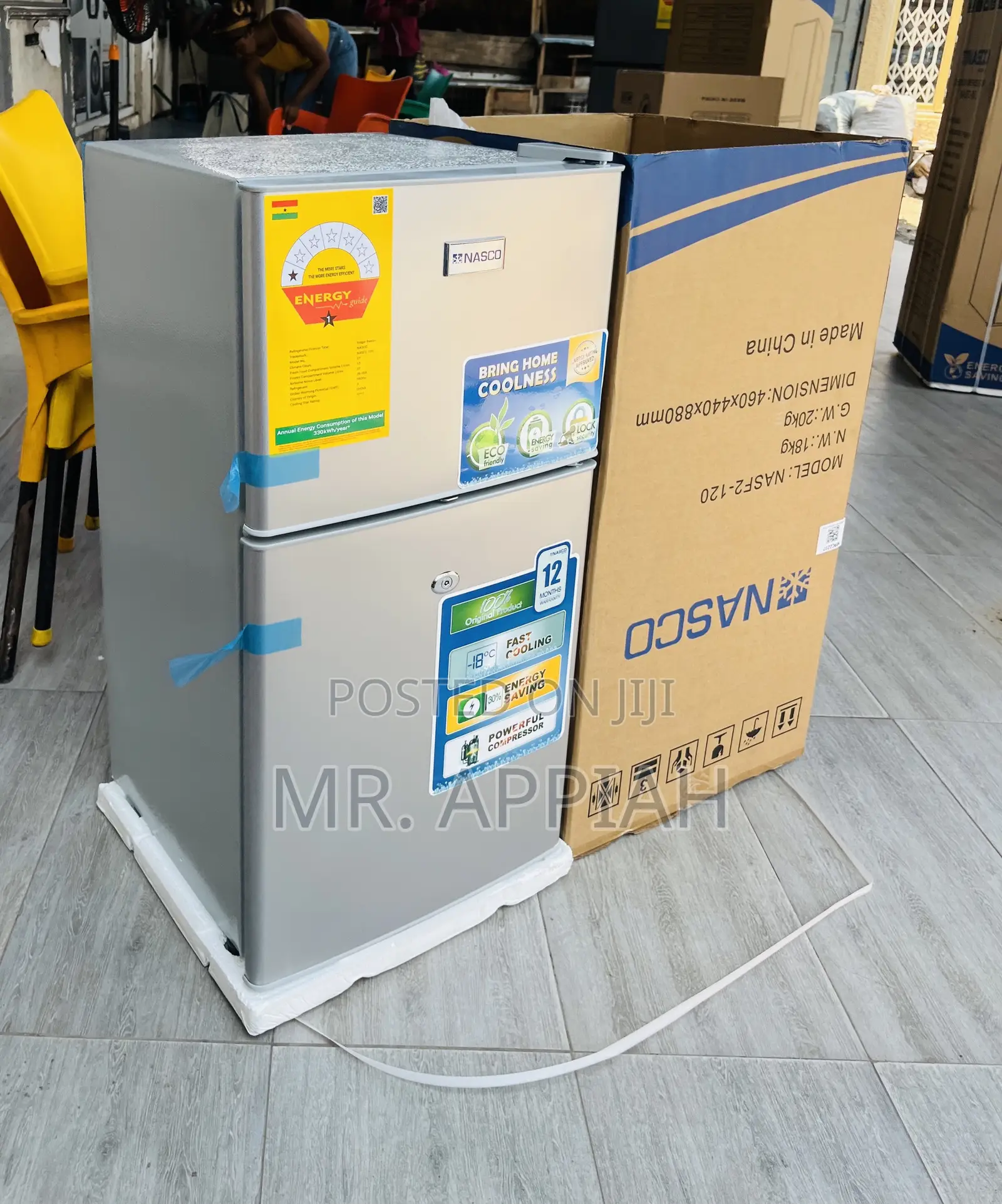 Purchase Durable Nasco 90l(Nasf2-120)Electric Fridge 