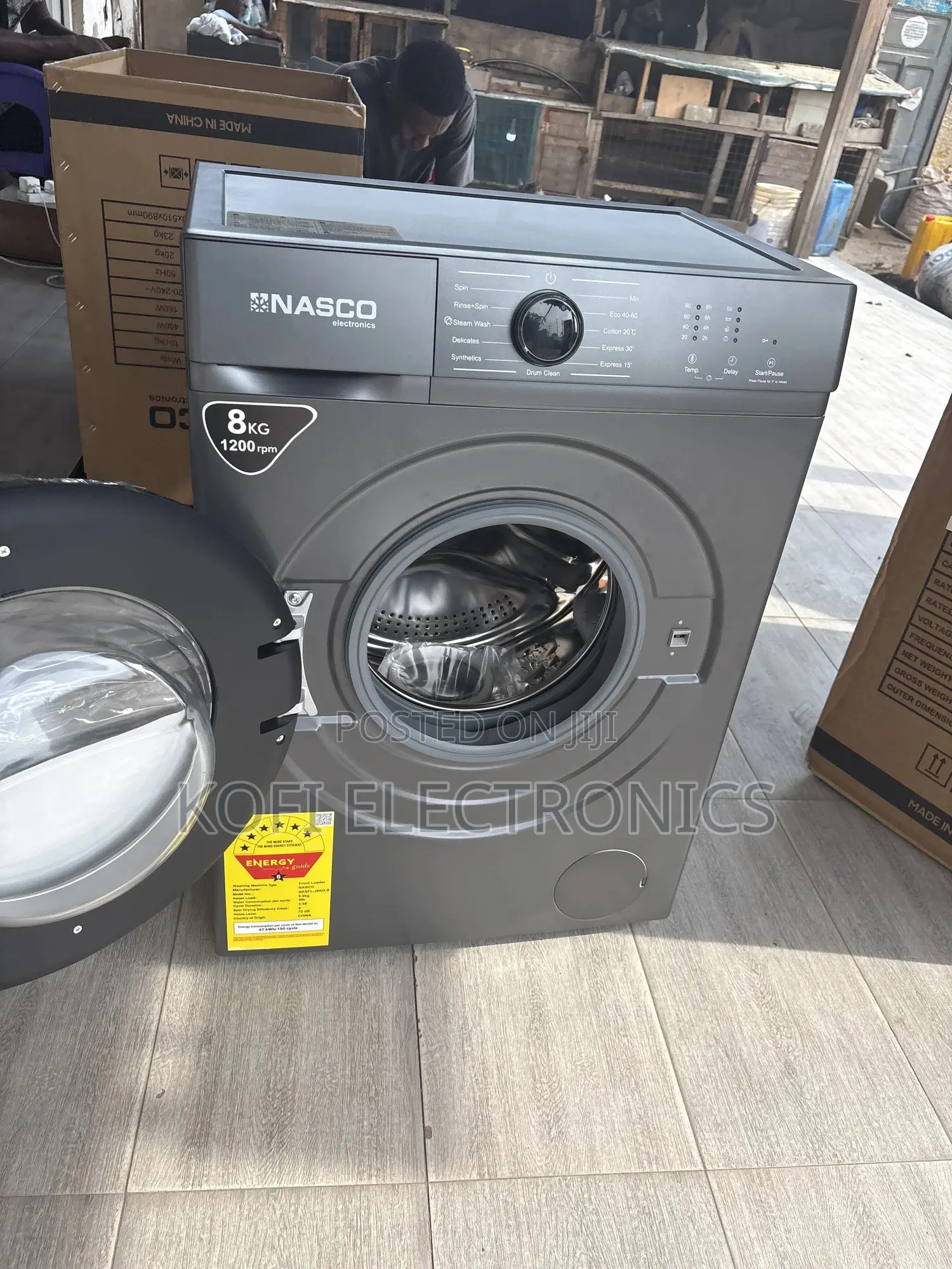 Affordable Solutions for Home Nasco 8kg Front Load Washing Machine