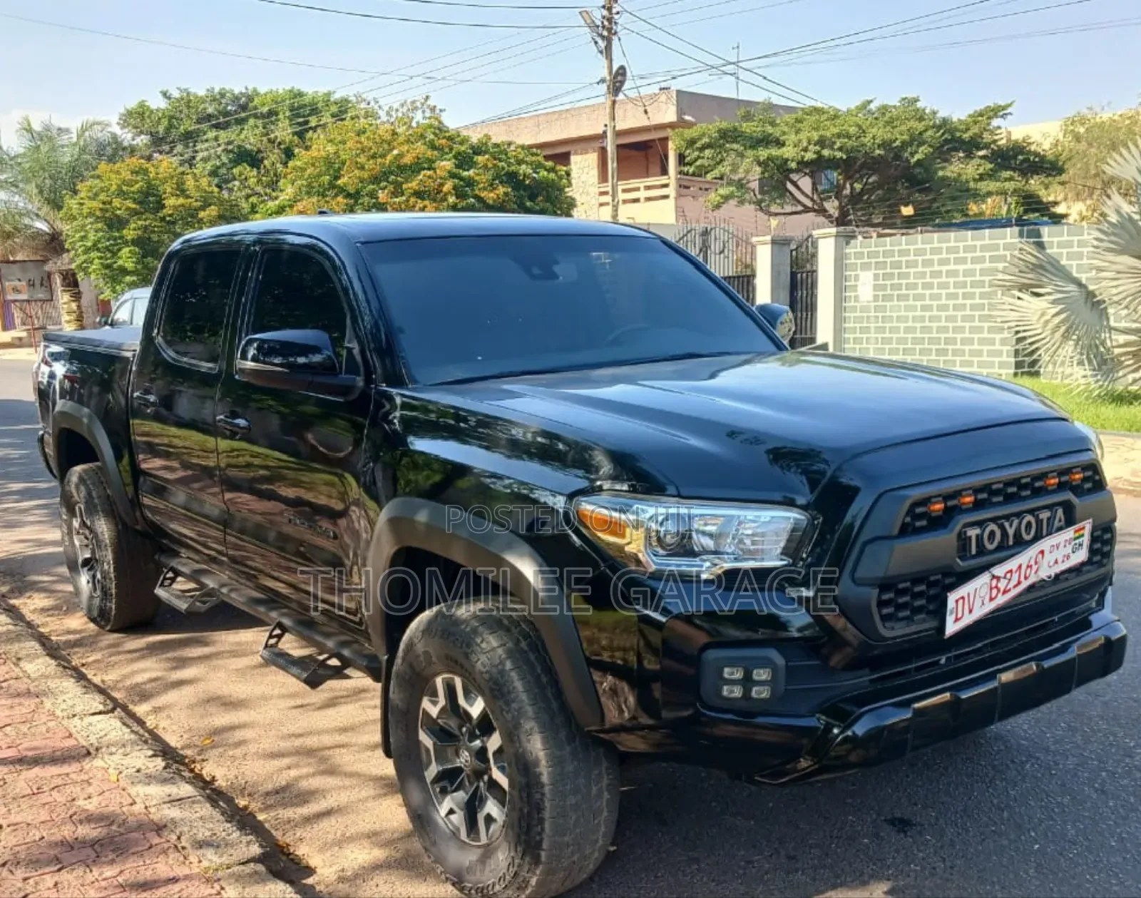 Toyota Tacoma TRD Pro Double Cab 5' Bed V6 AT 2023 Black