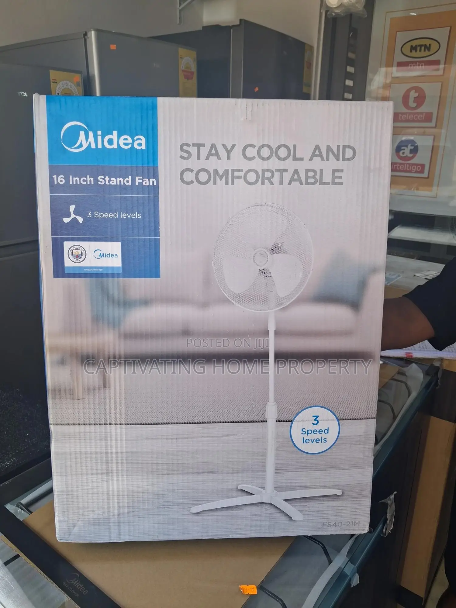 Midea Standing Fan