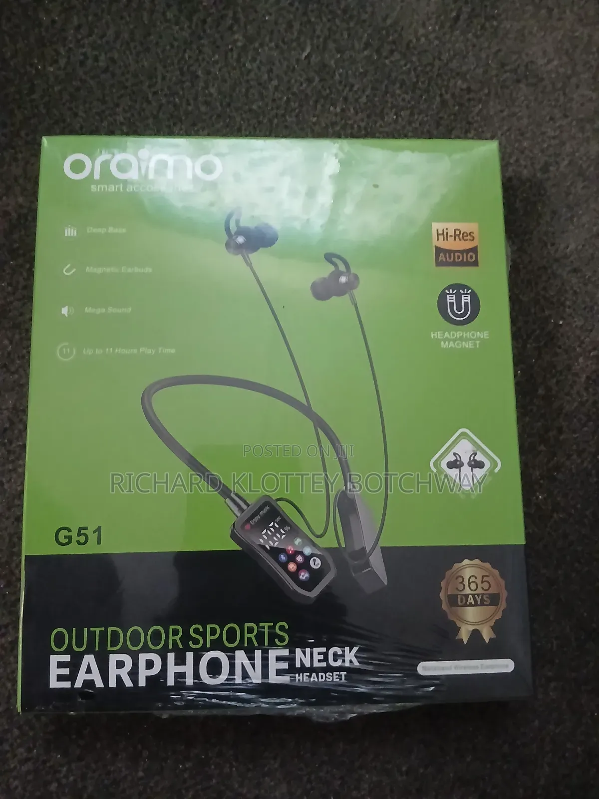 Oraimo Earphone Neck Headset