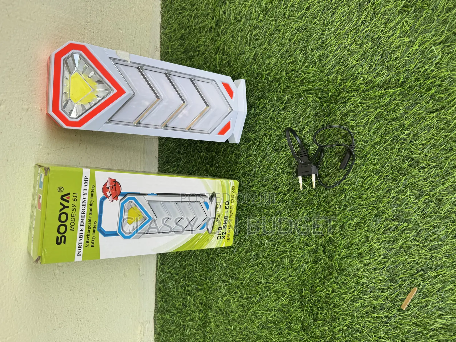 Rechargable and Battery Use Portable Led Lamp
