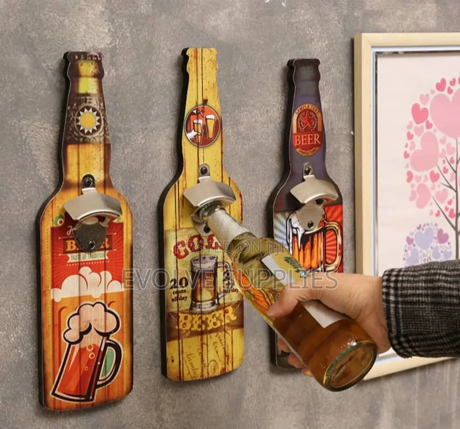 Mounted Bottle Opener