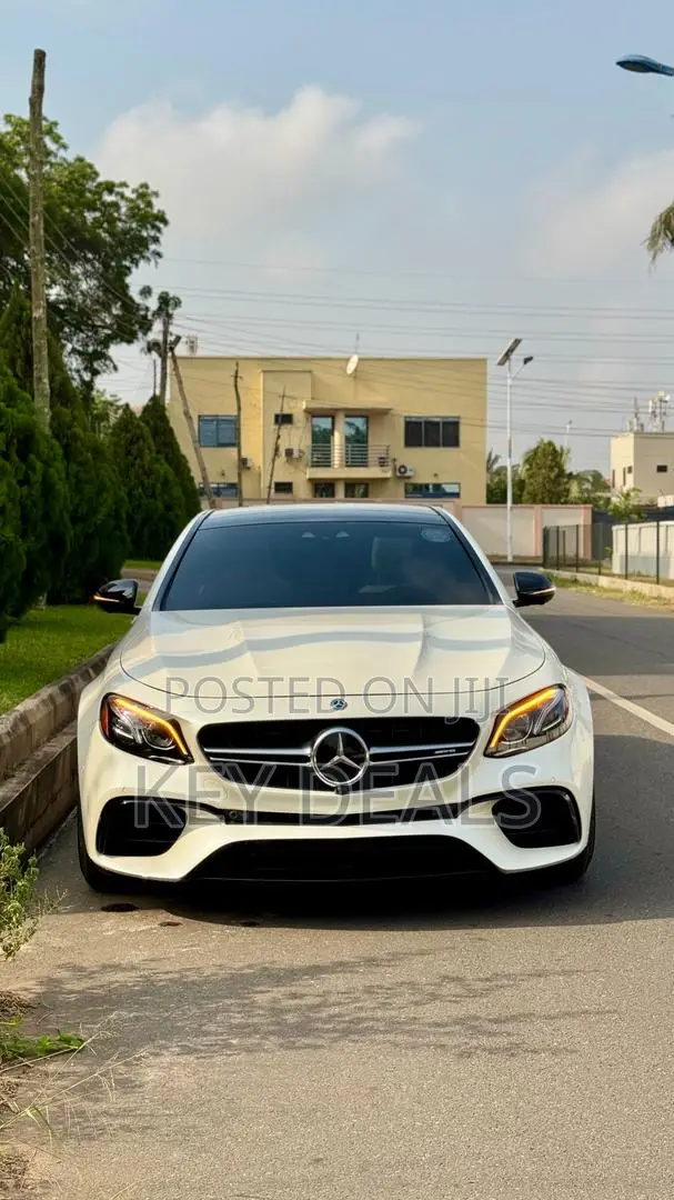 Mercedes-Benz E63 2019 White