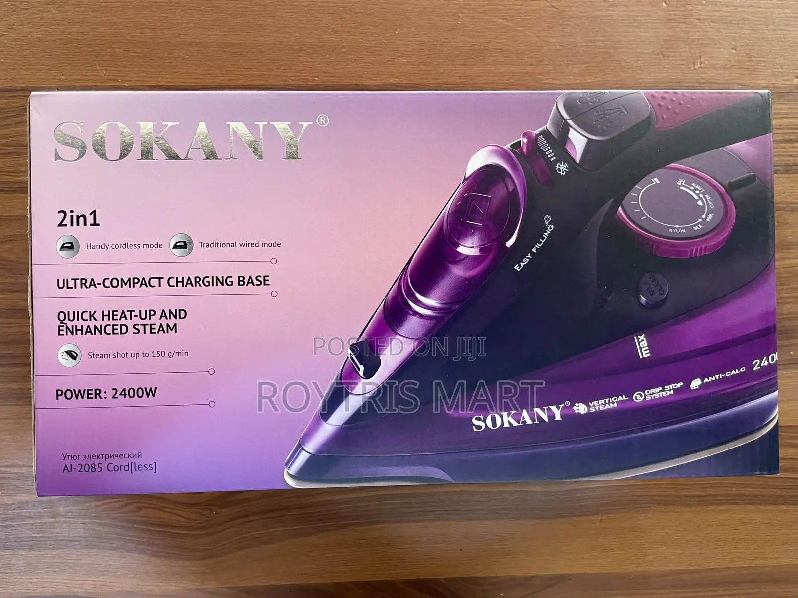 Sokany 2 in 1 Steam Iron
