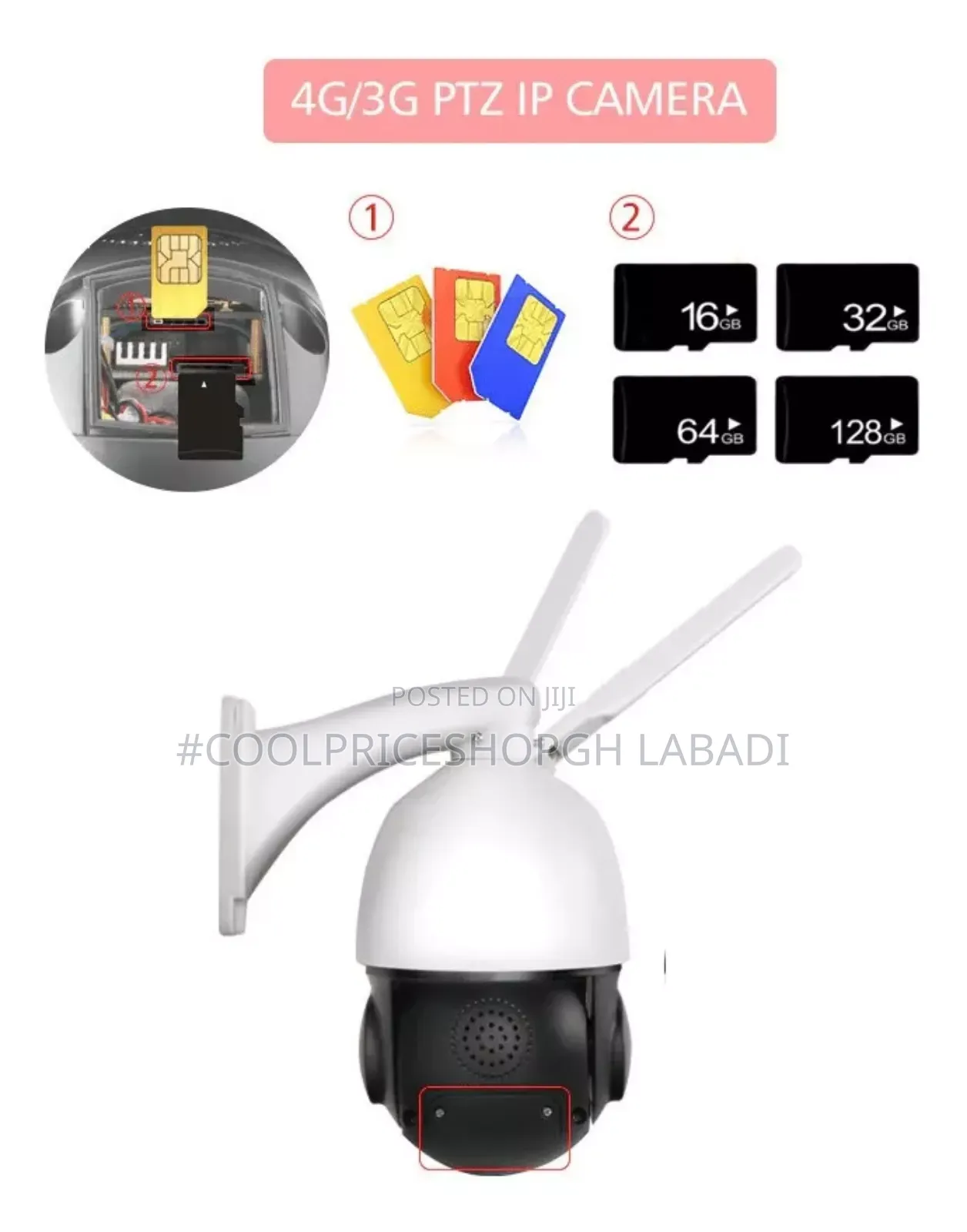 36x Speed ​​Dome Ip PTZ Full Hd Solar White Security Camera