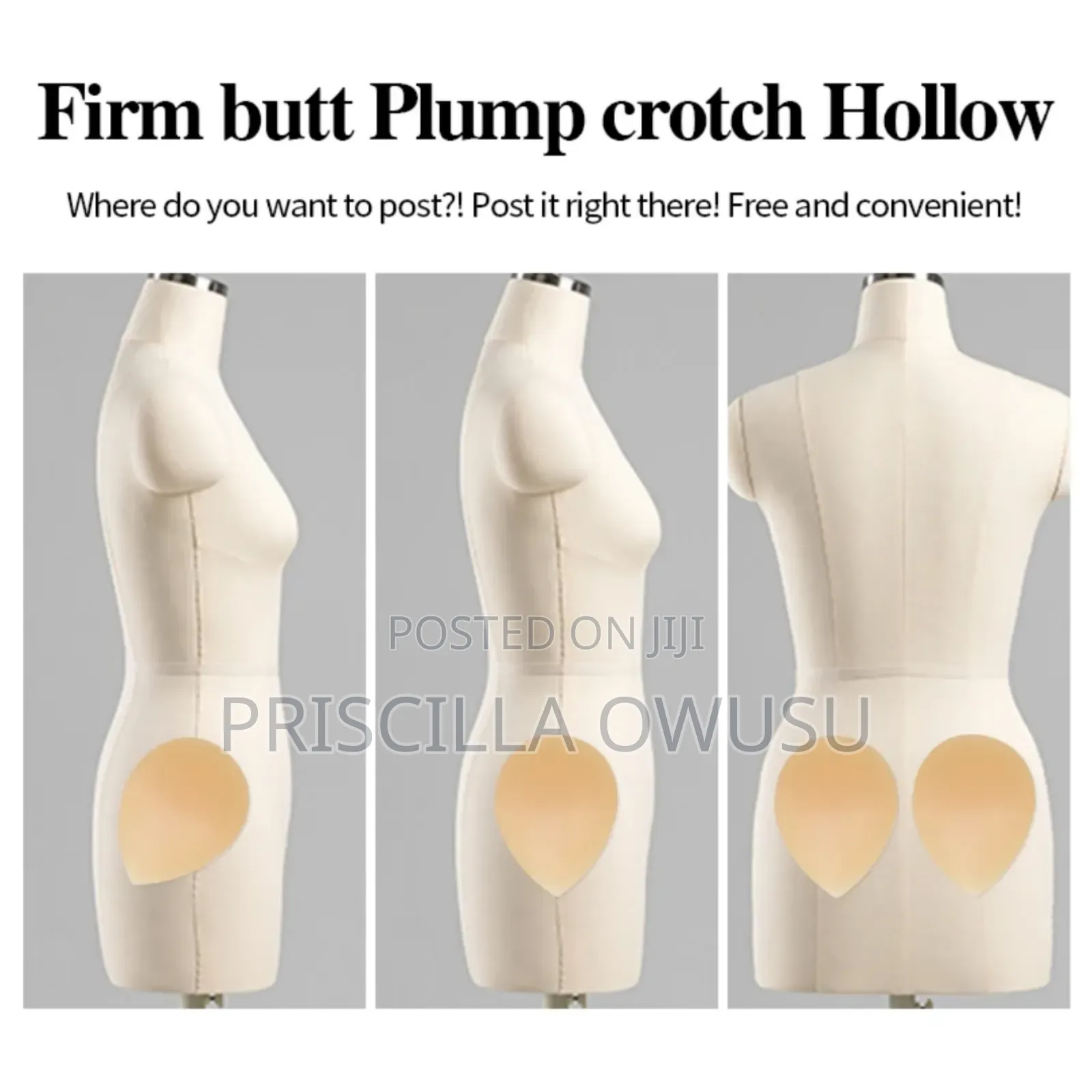 Silicone Hip / Butt Pad