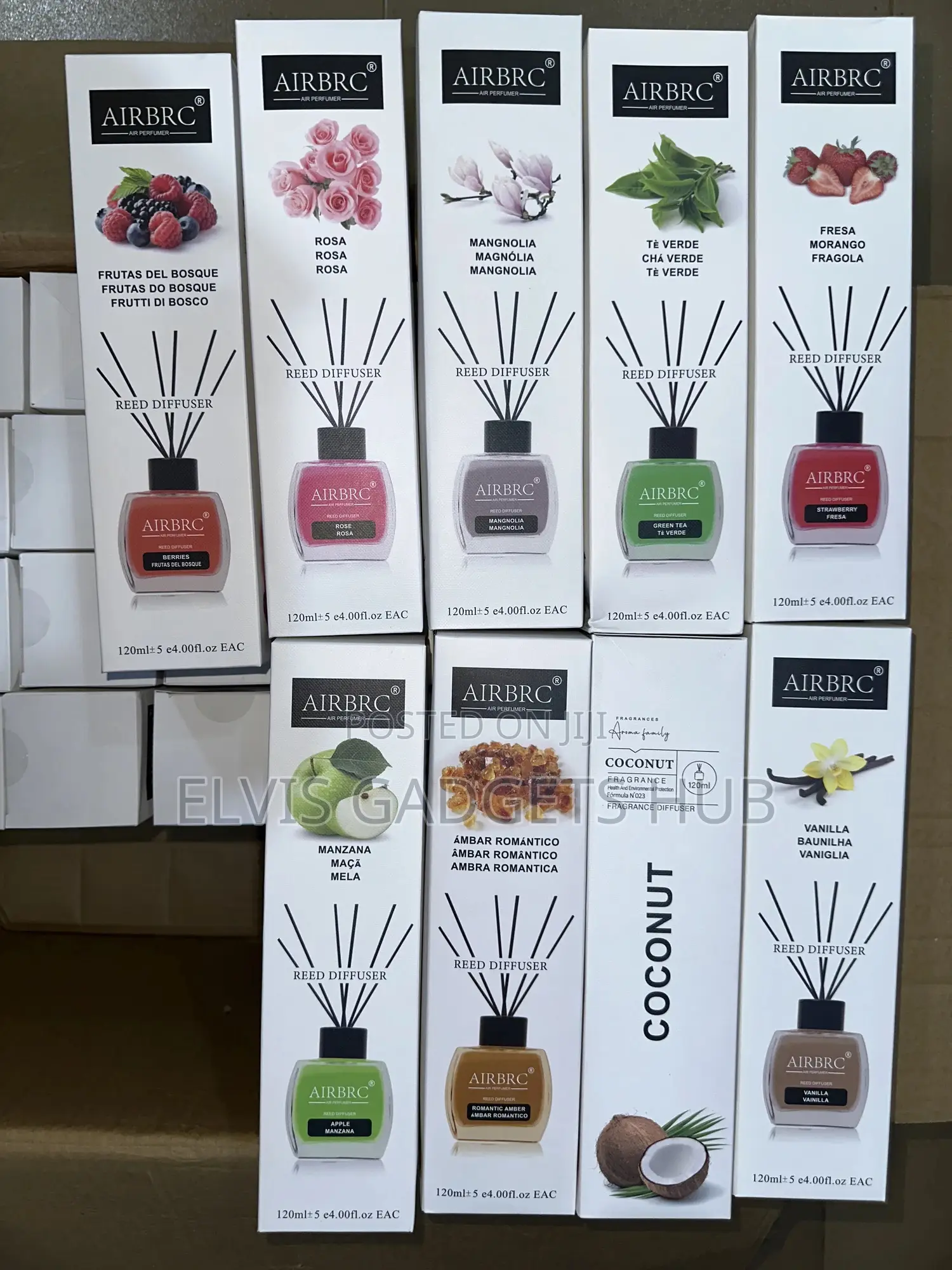 Airbrc 120ml Reed Diffuser