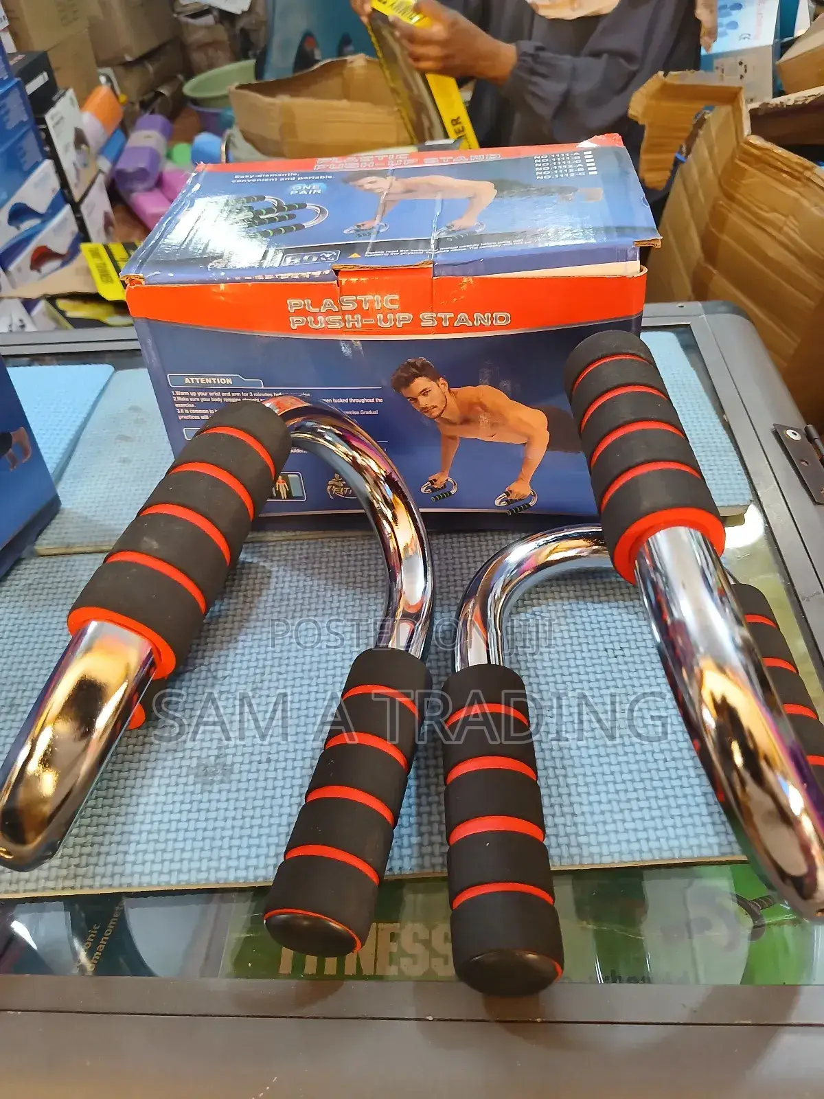 Plastic Push Up Stand