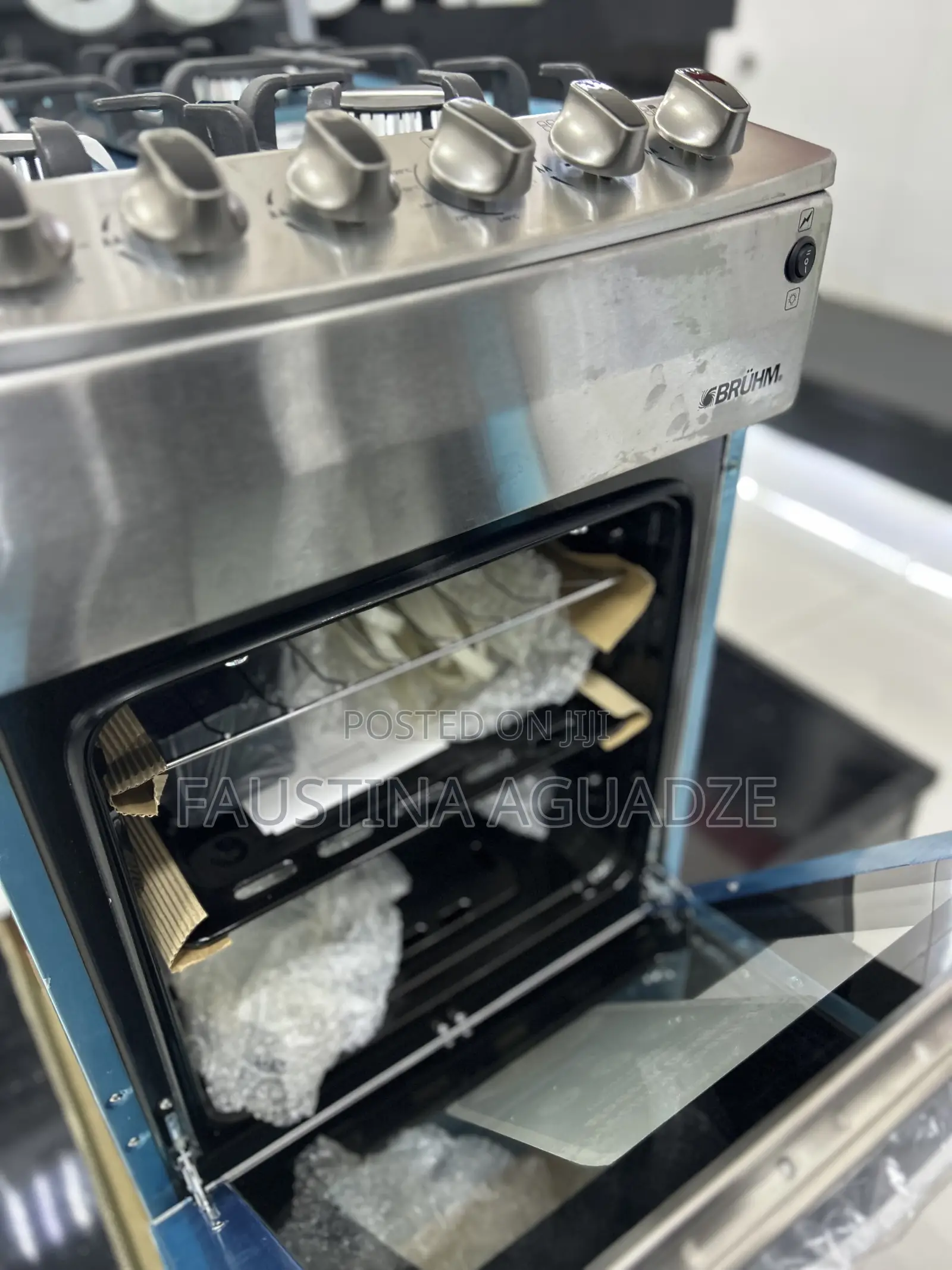 Bruhm 60x60 Gas Cooker Oven/Grill