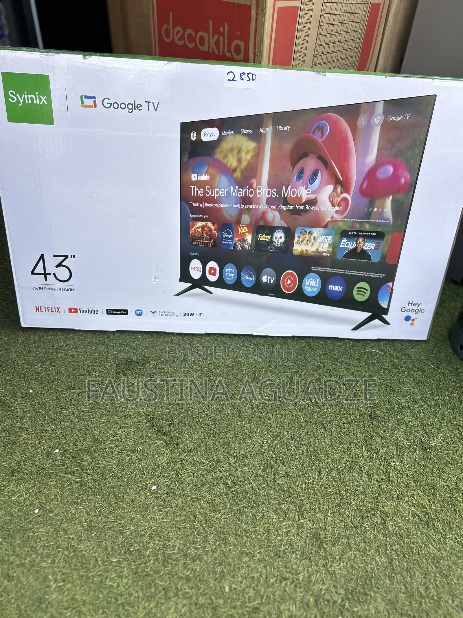 Syinix 43 Inch Android Tv