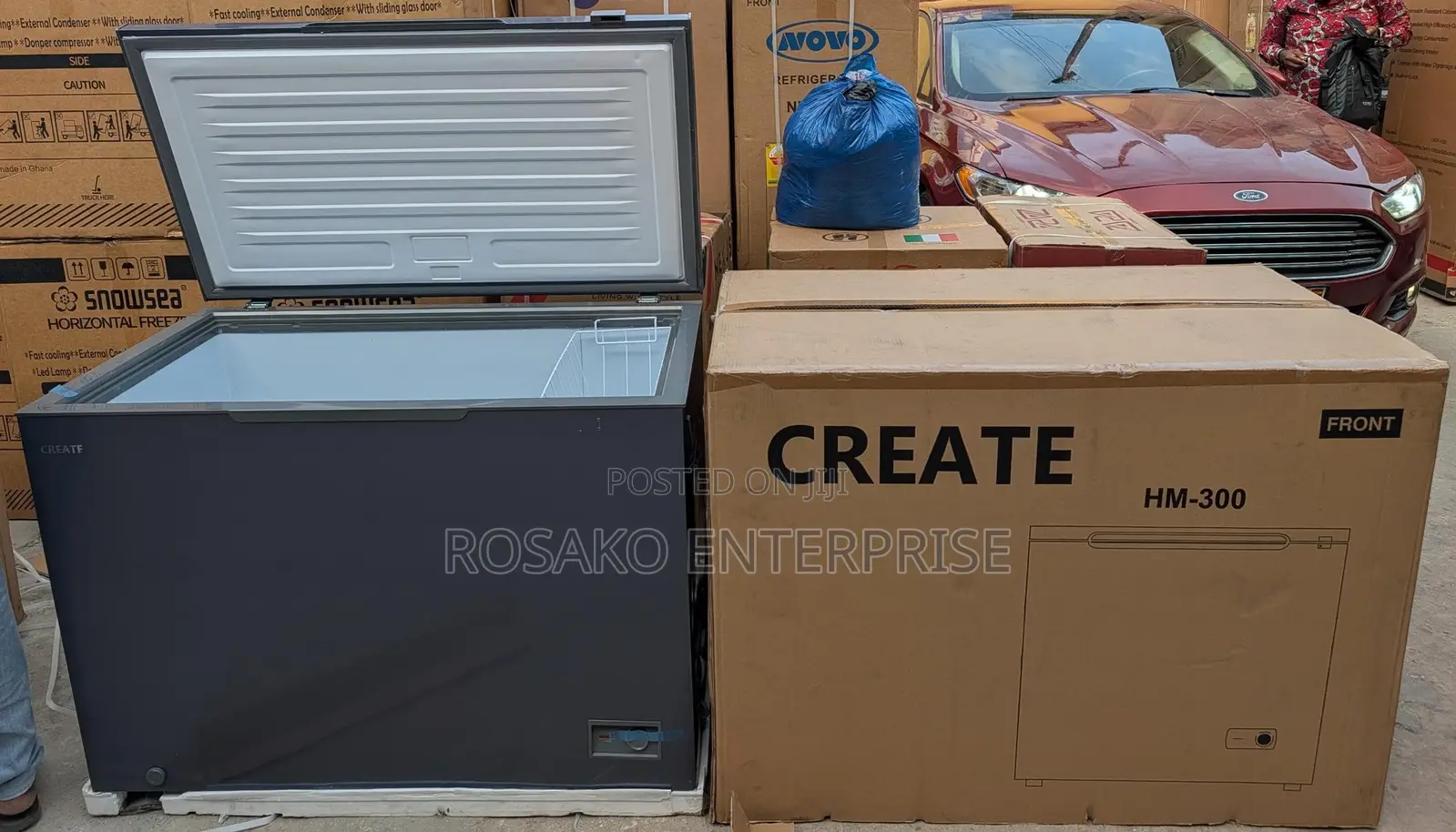 Create 300l Chest Freezer (Plastic Inside)