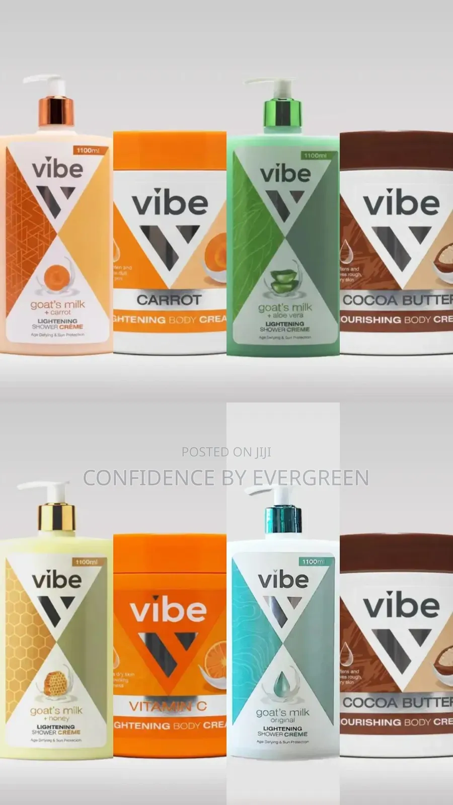 Vibe (Body Cream and Shower Gel) 100 for Both