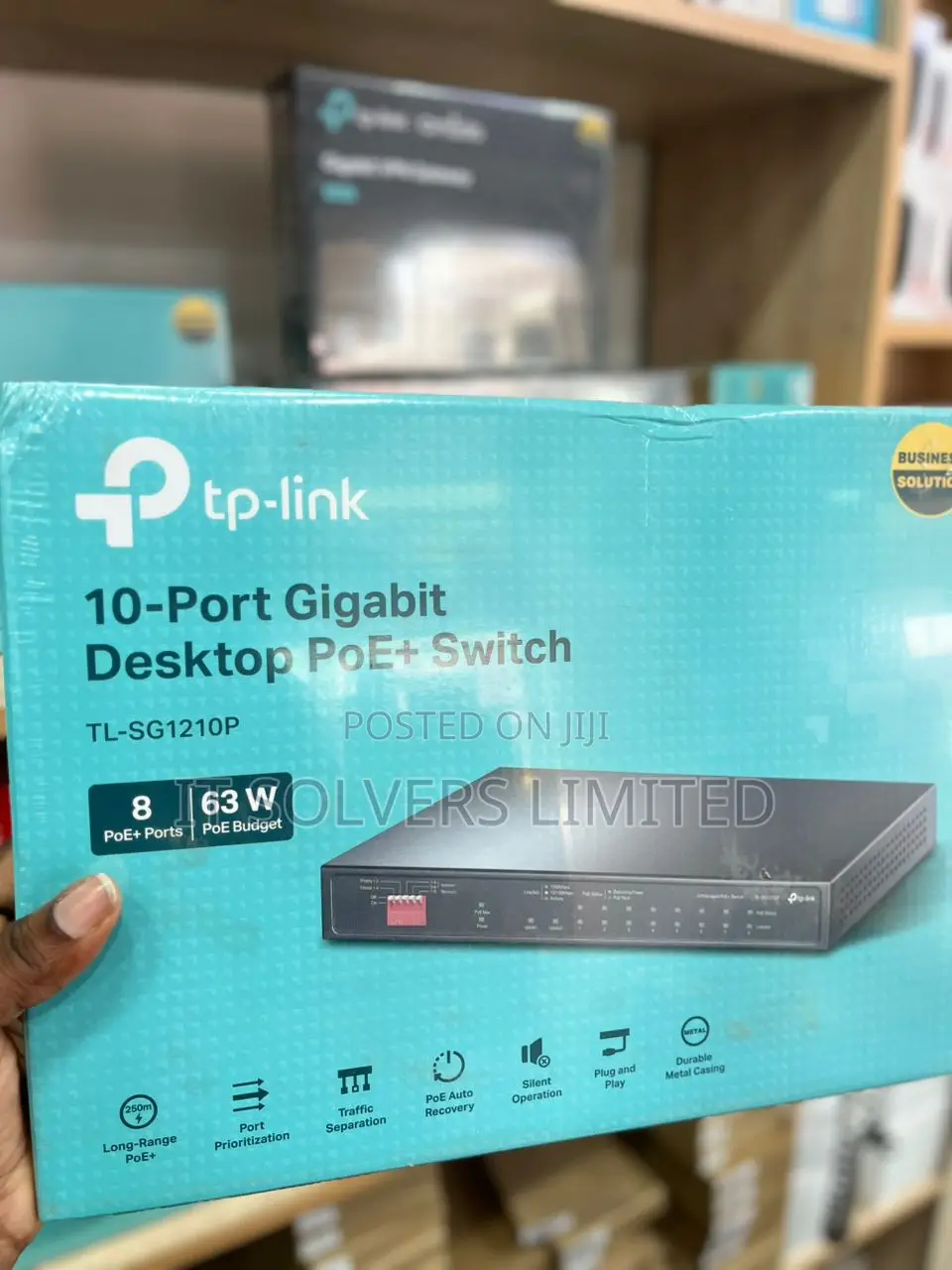 Tp Link 10-Port Gigabit Poe+ Switch