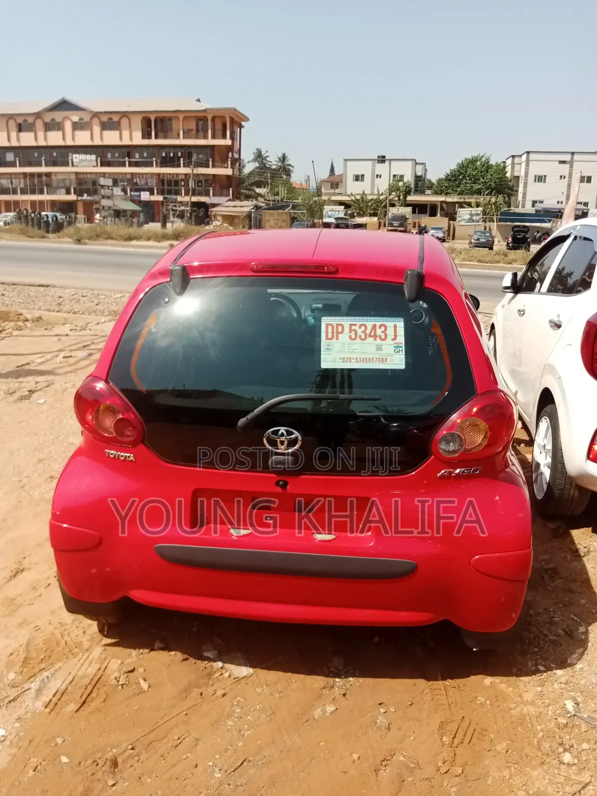 Toyota Aygo 2010 Red