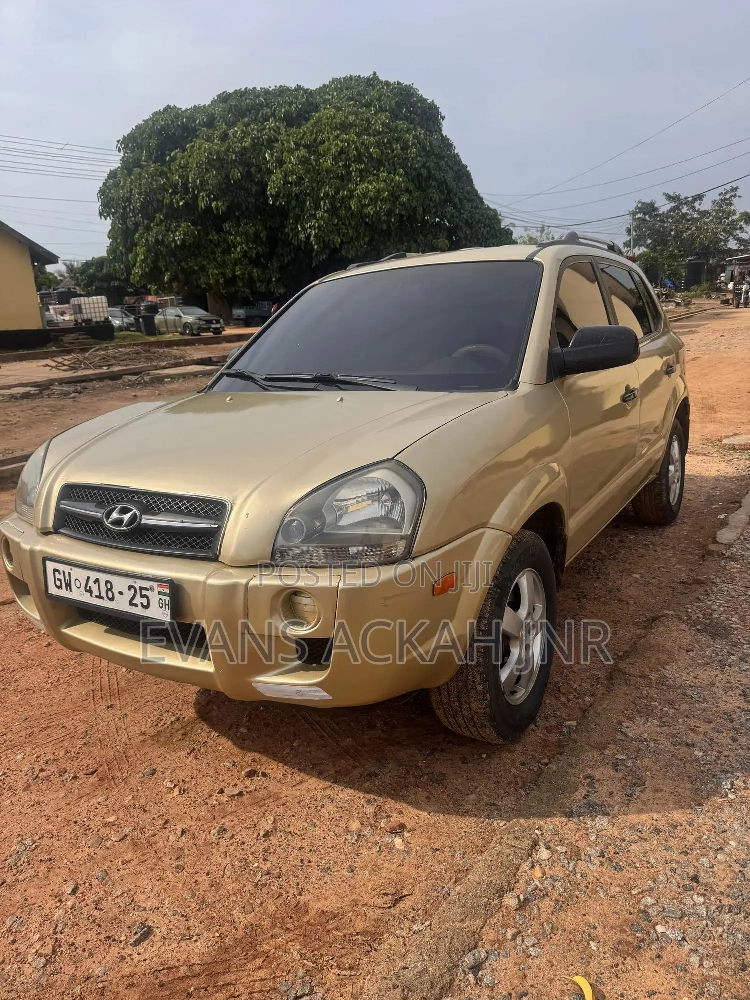 Hyundai Tucson 2005 Gold