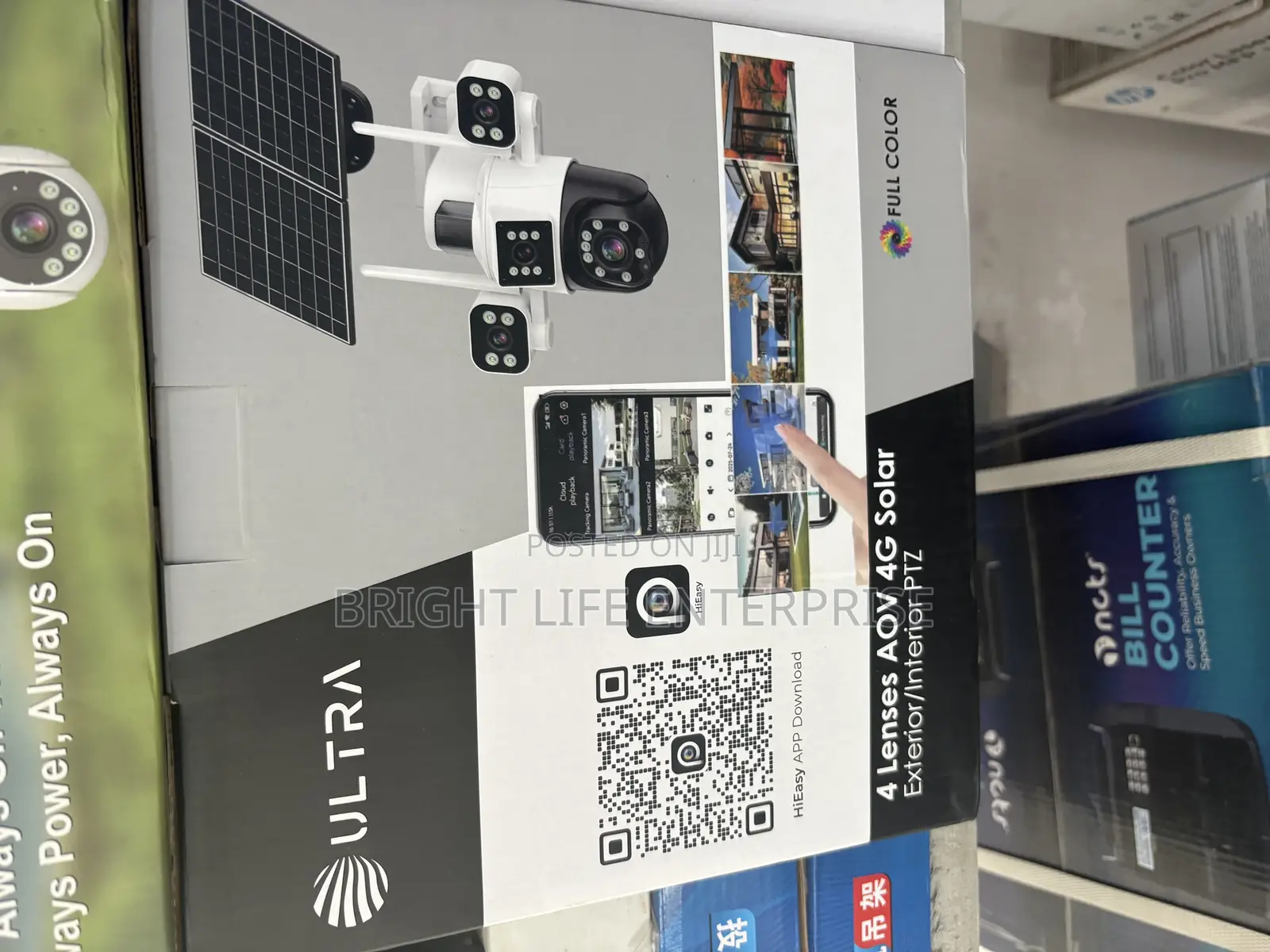Ultra 4 Lenses Aov 4g Solar CCTV