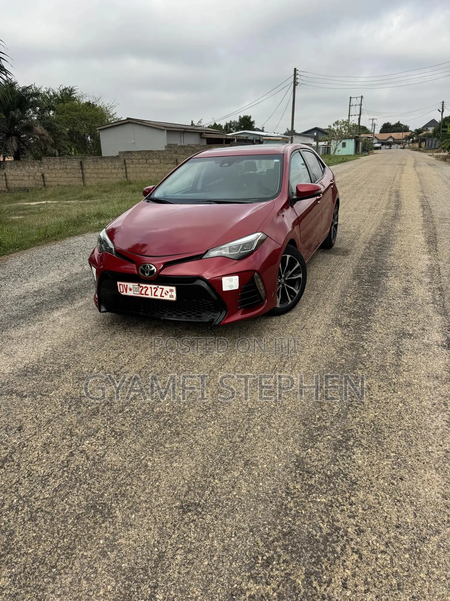 Toyota Corolla XSE (1.8L 4cyl 2A) 2019 Red