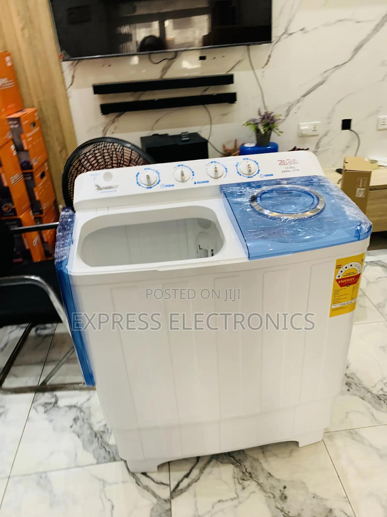 Spectacular Performance Washing Machine 13kg Topload Twintub Zara Whit