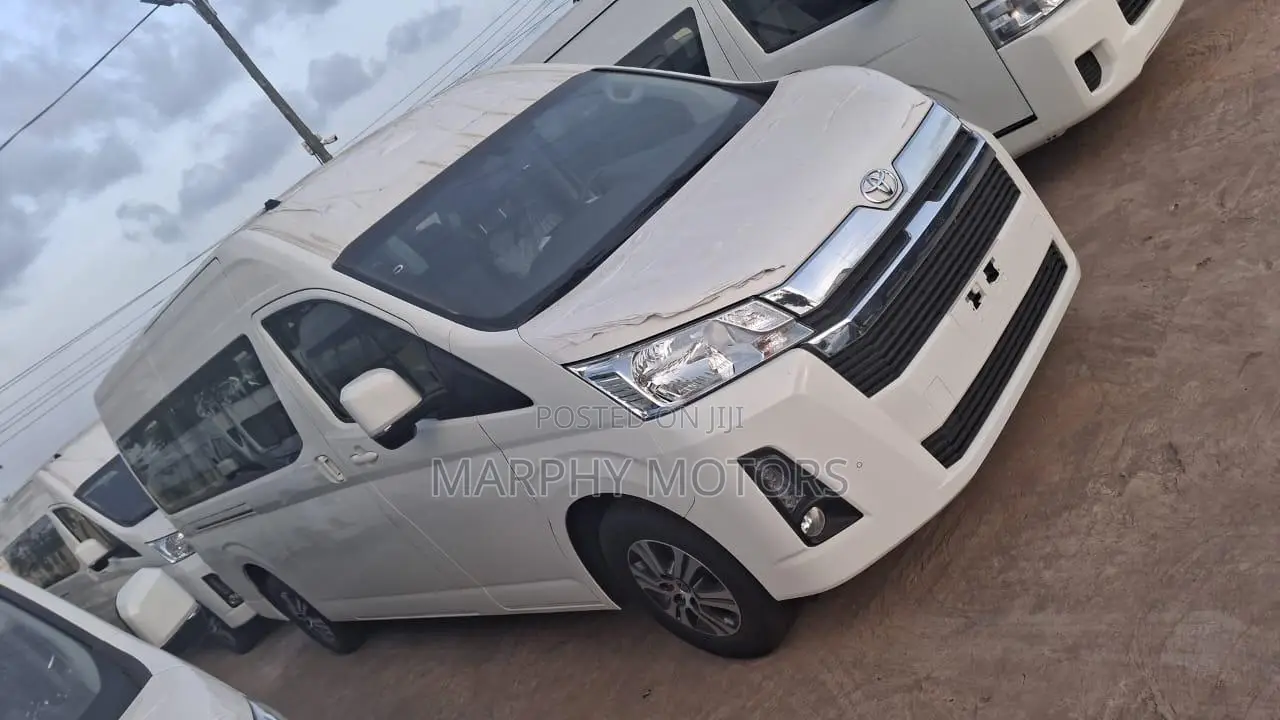 New Toyota HiAce 2025 White