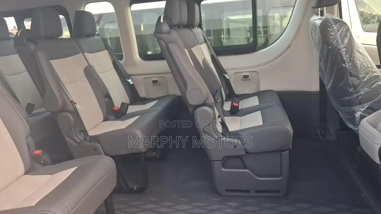 New Toyota HiAce 2025 White