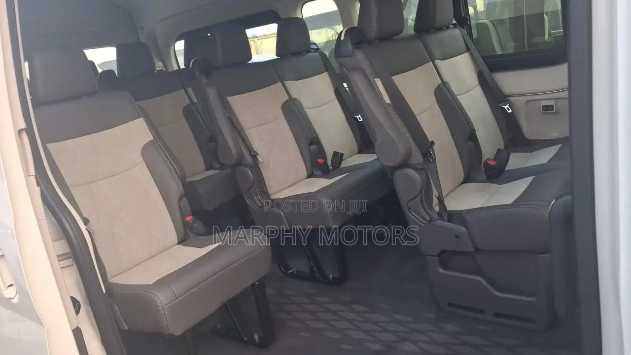New Toyota HiAce 2025 White