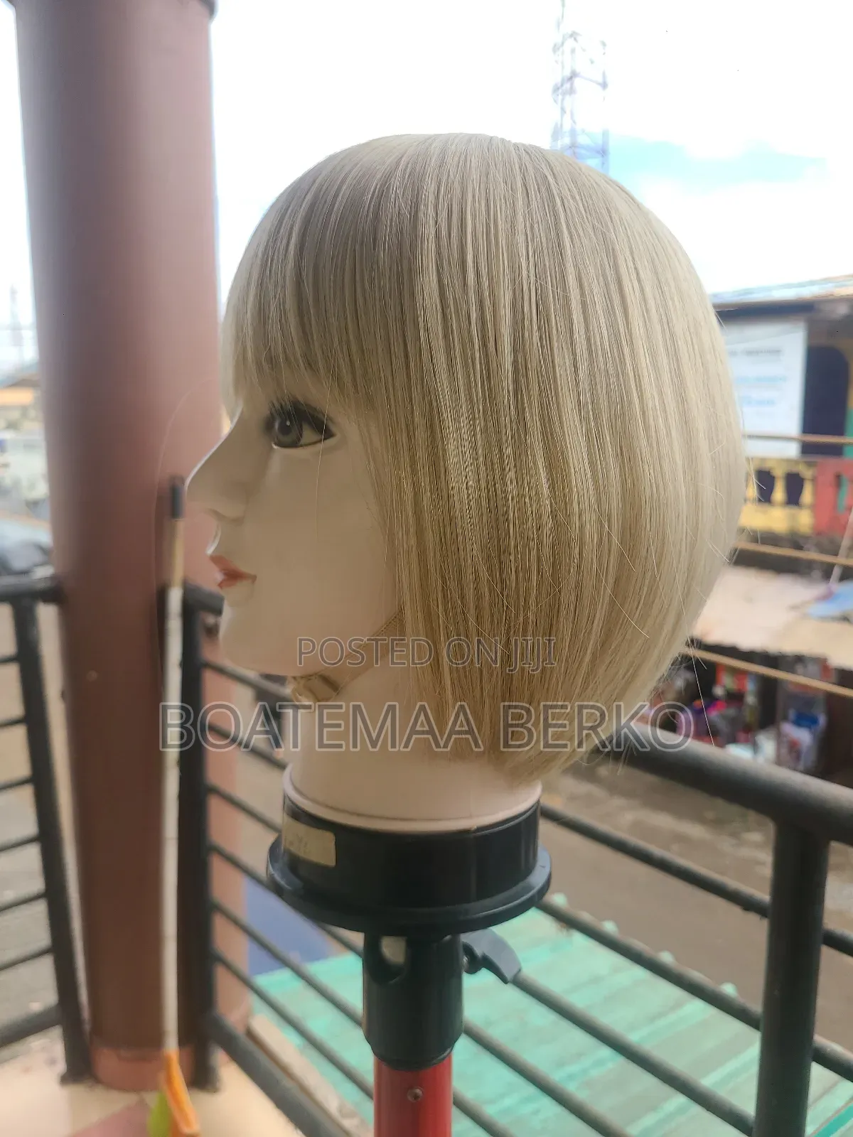 Bob French Cut Blonde Pixie Wig