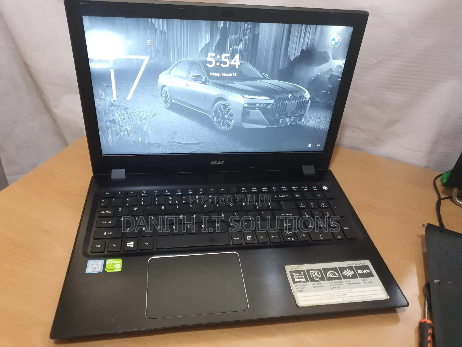 Laptop Acer Aspire F5-572G 12GB Intel Core i5 SSD 512GB