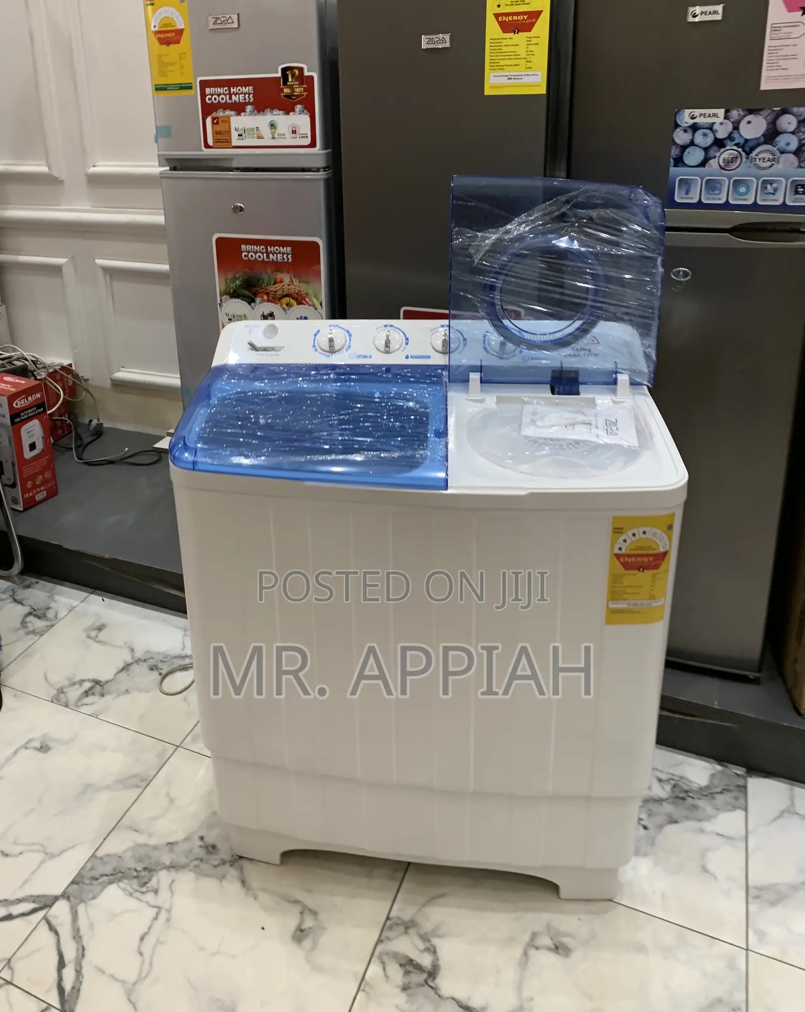 Spin Dry Zara 13kg Washing Machine(Semi-Automatic) 
