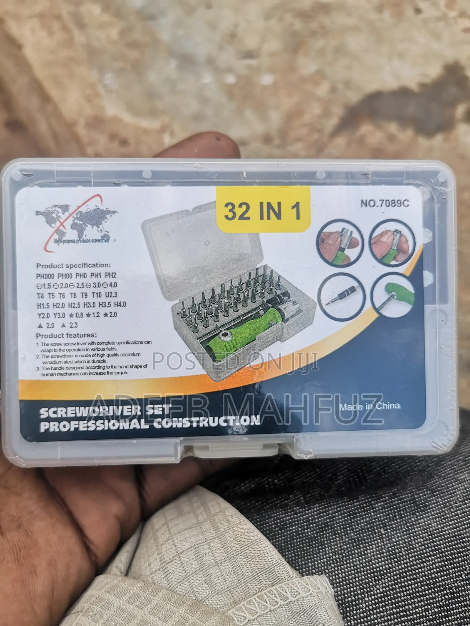 32in1 Multi Screw Driver Set