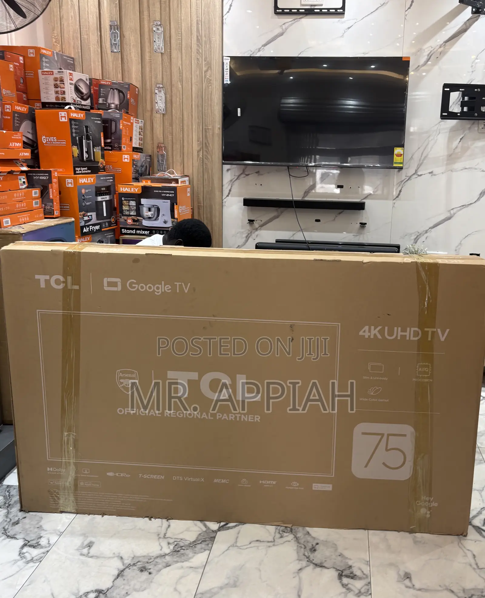 Get Premium TCL 75 Inch Uhd Smart Screen Tv(2024 Model) 