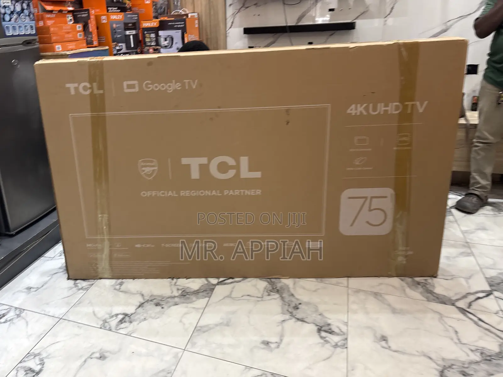 Order Affordable TCL 75 Inch Uhd Smart Android Tv(Black)
