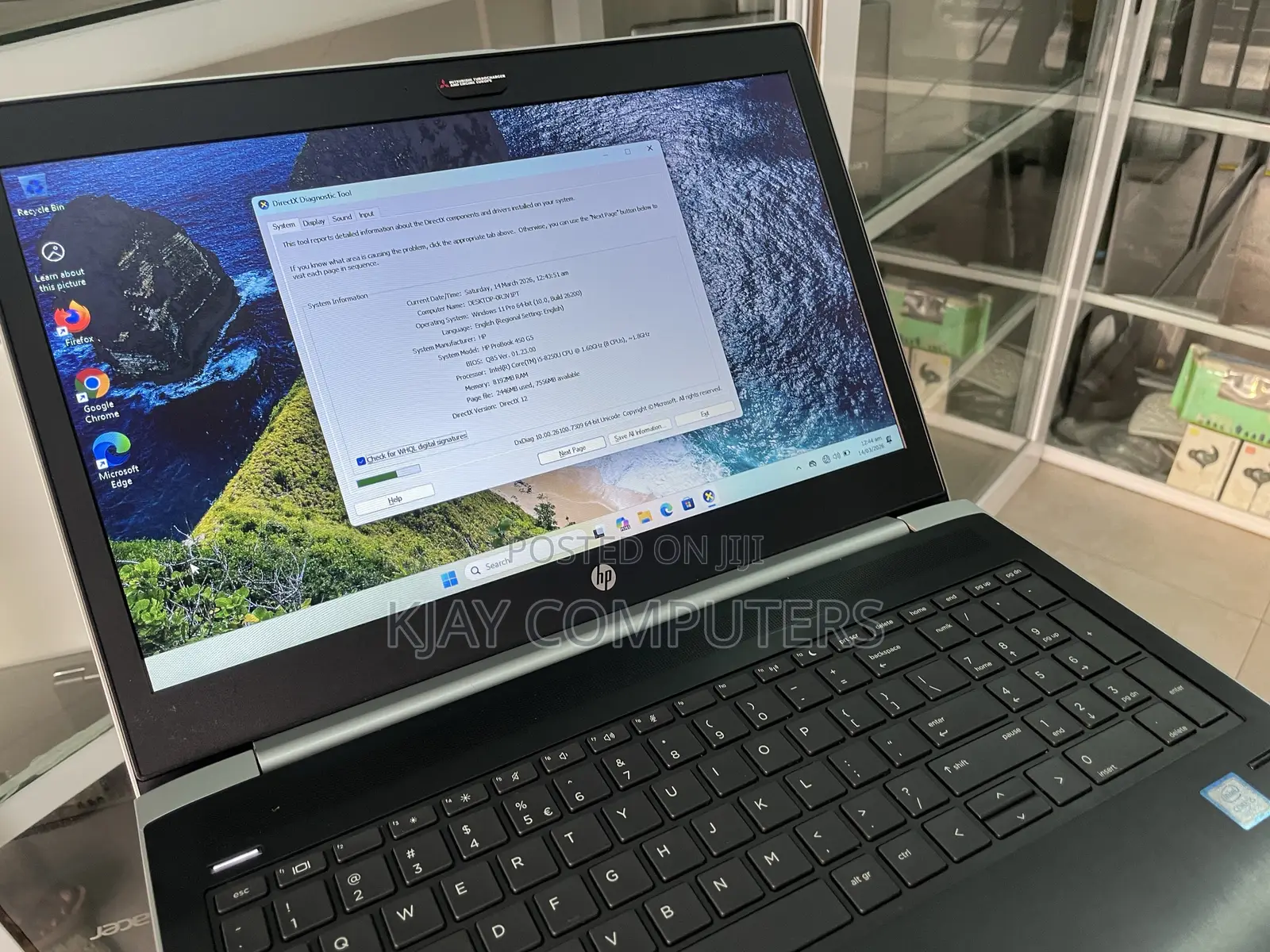 Laptop HP ProBook 450 G5 8GB Intel Core i5 SSD 256GB