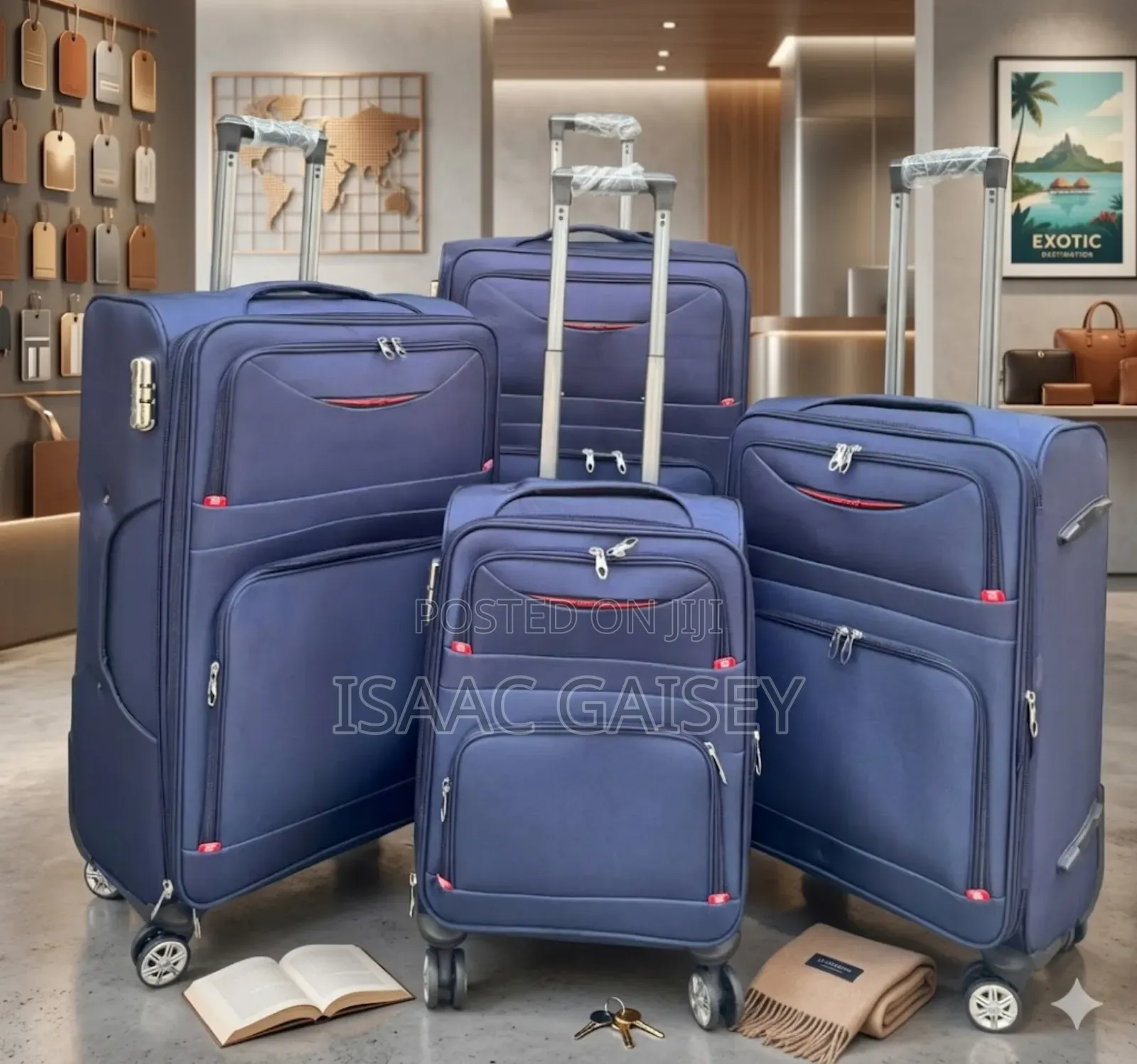 4set Durable and High Quality Material Luggages/Travelling Bags